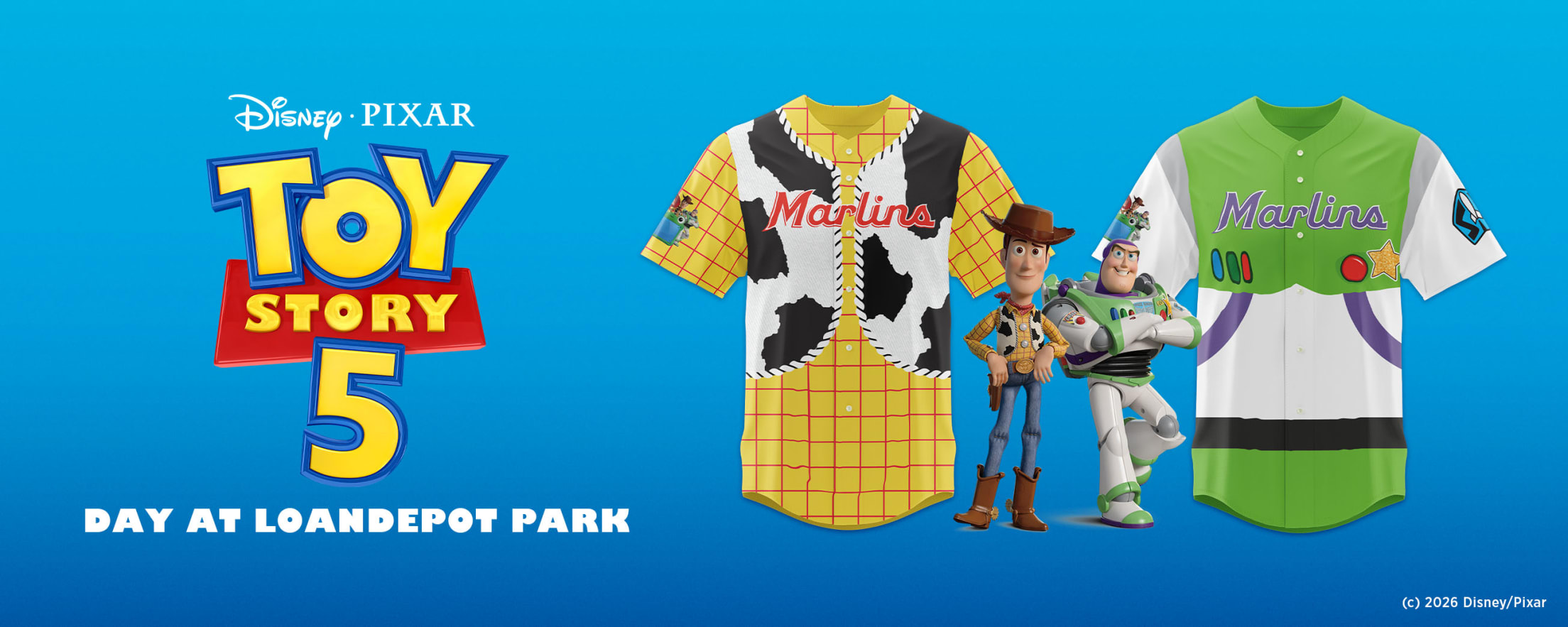 Toy Story 5 Day at loanDepot park