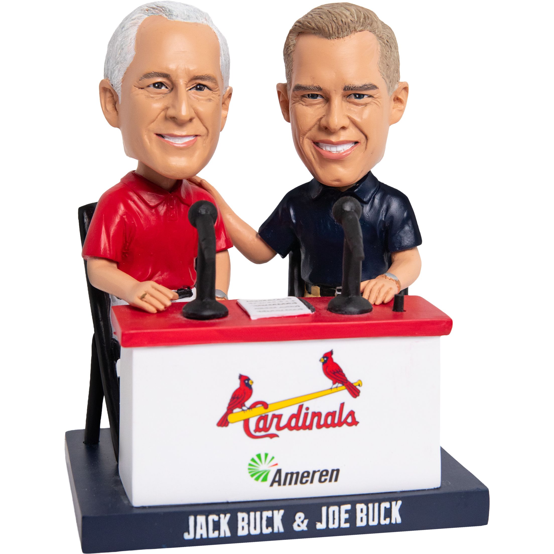 Joe & Jack Buck Bobblehead