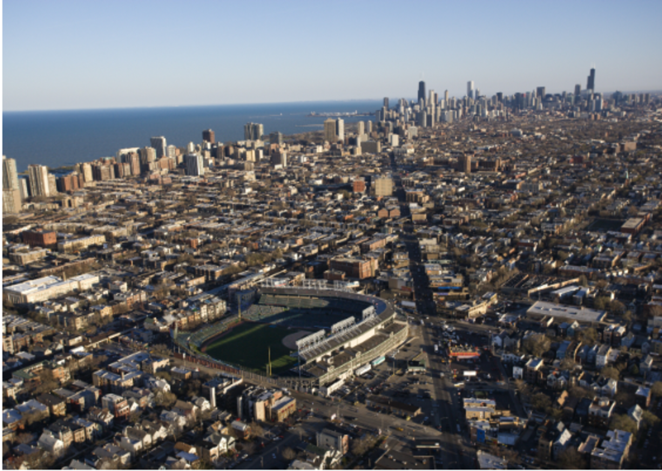 wrigleyville-aerial-view-chicago-skyline-lakefront