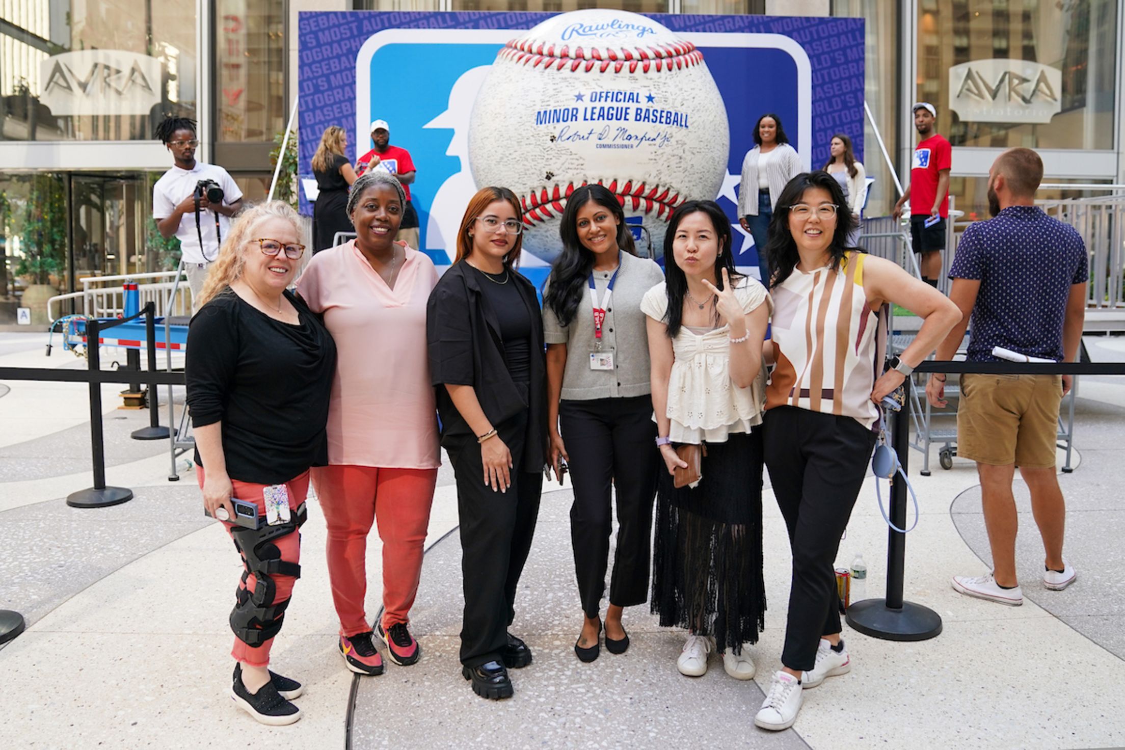 The World’s Most Autographed Baseball tour at MLB Headquarters on Tuesday, July 29, 2025 in New York, New York.