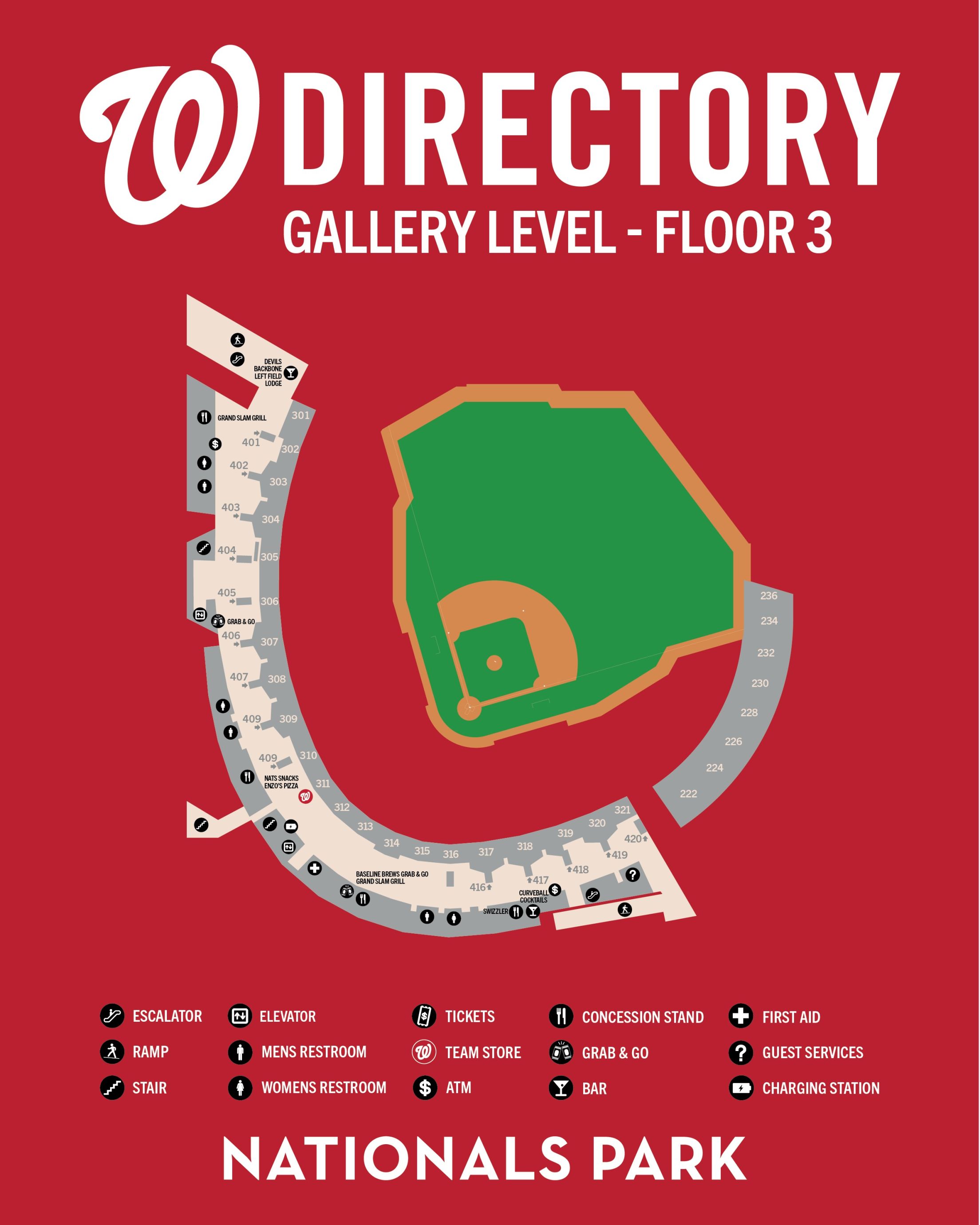 Gallery Level - Floor 3