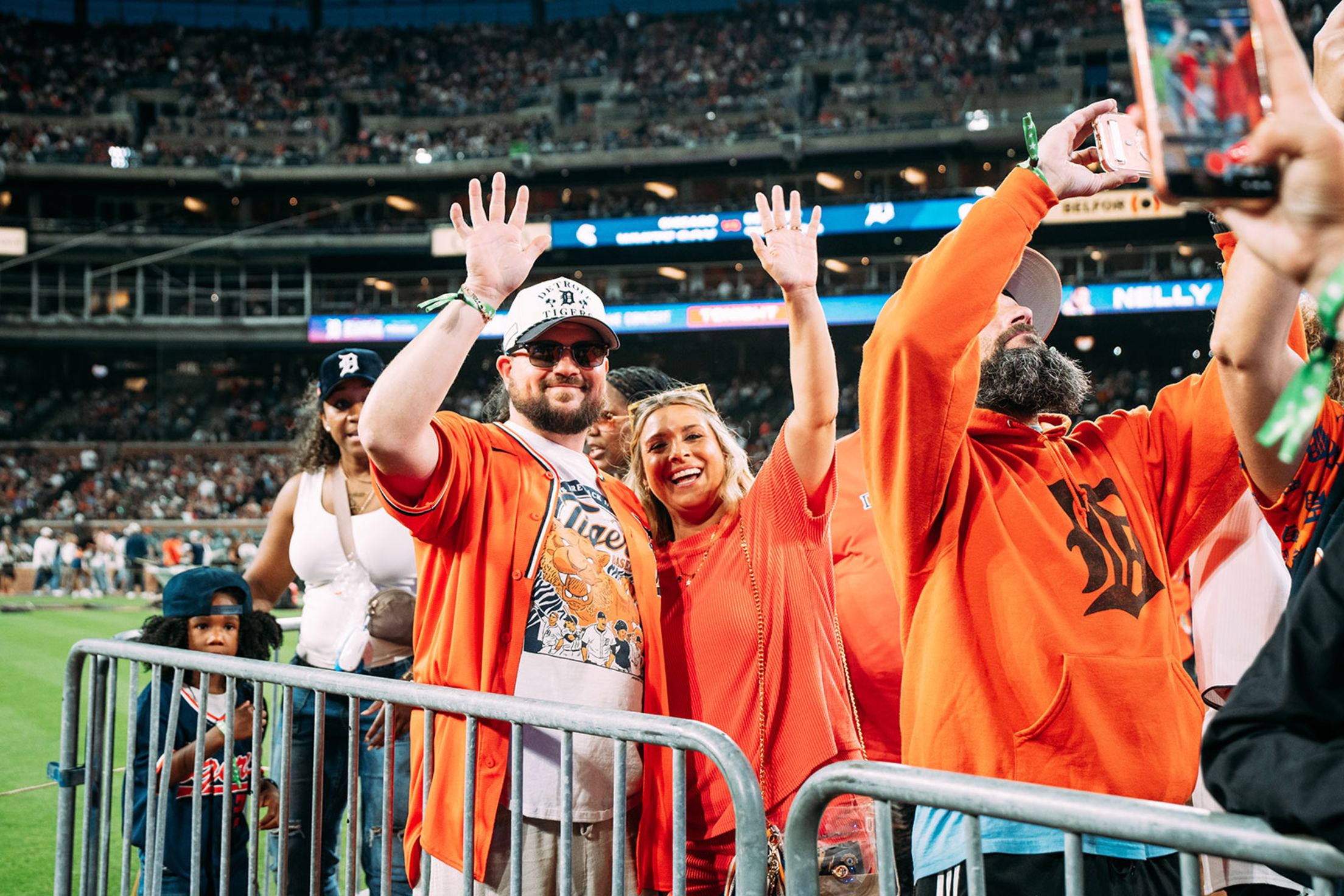 Detroit Tigers Fans Orange Friday