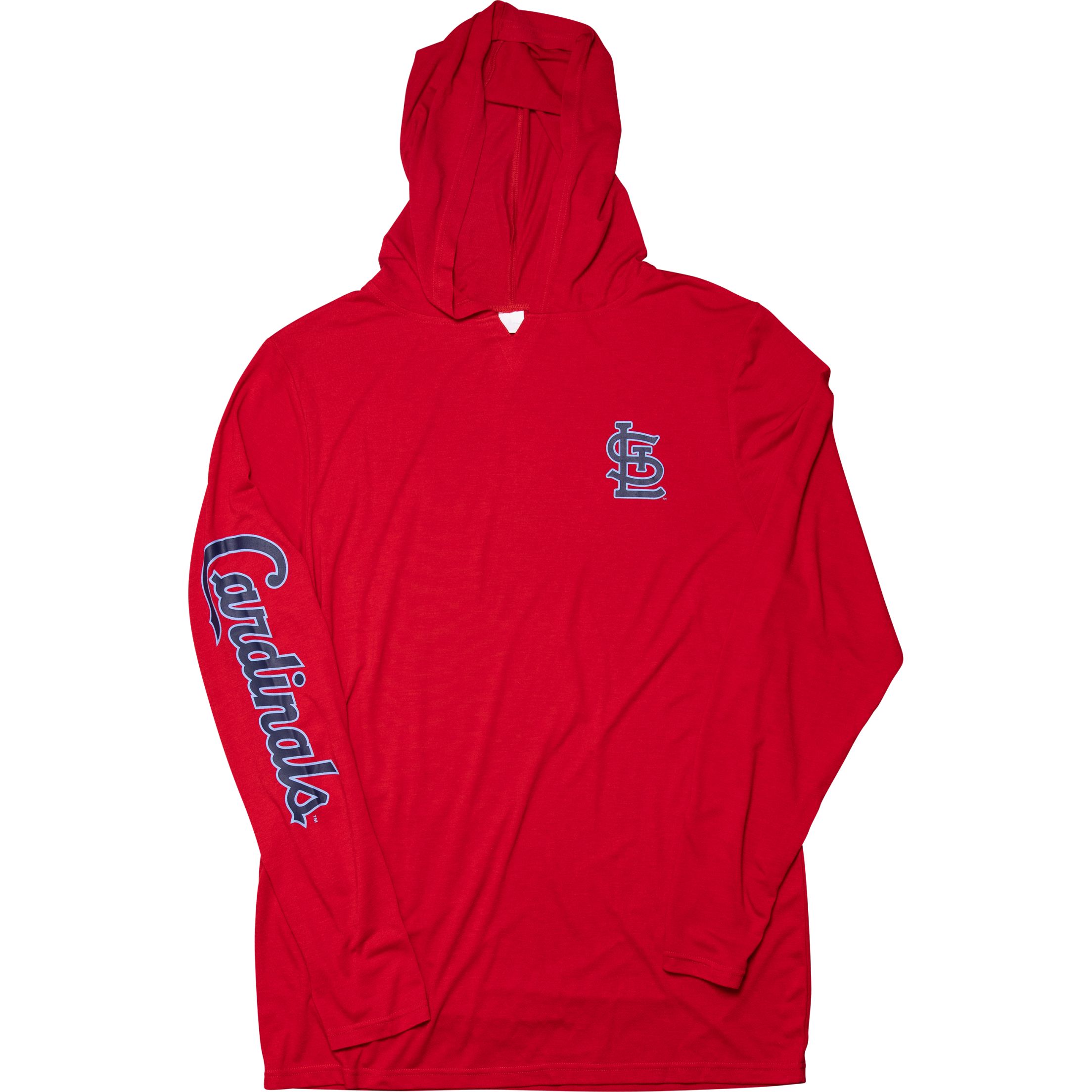 Adult Cardinals Long-Sleeved Hooded Pullover
