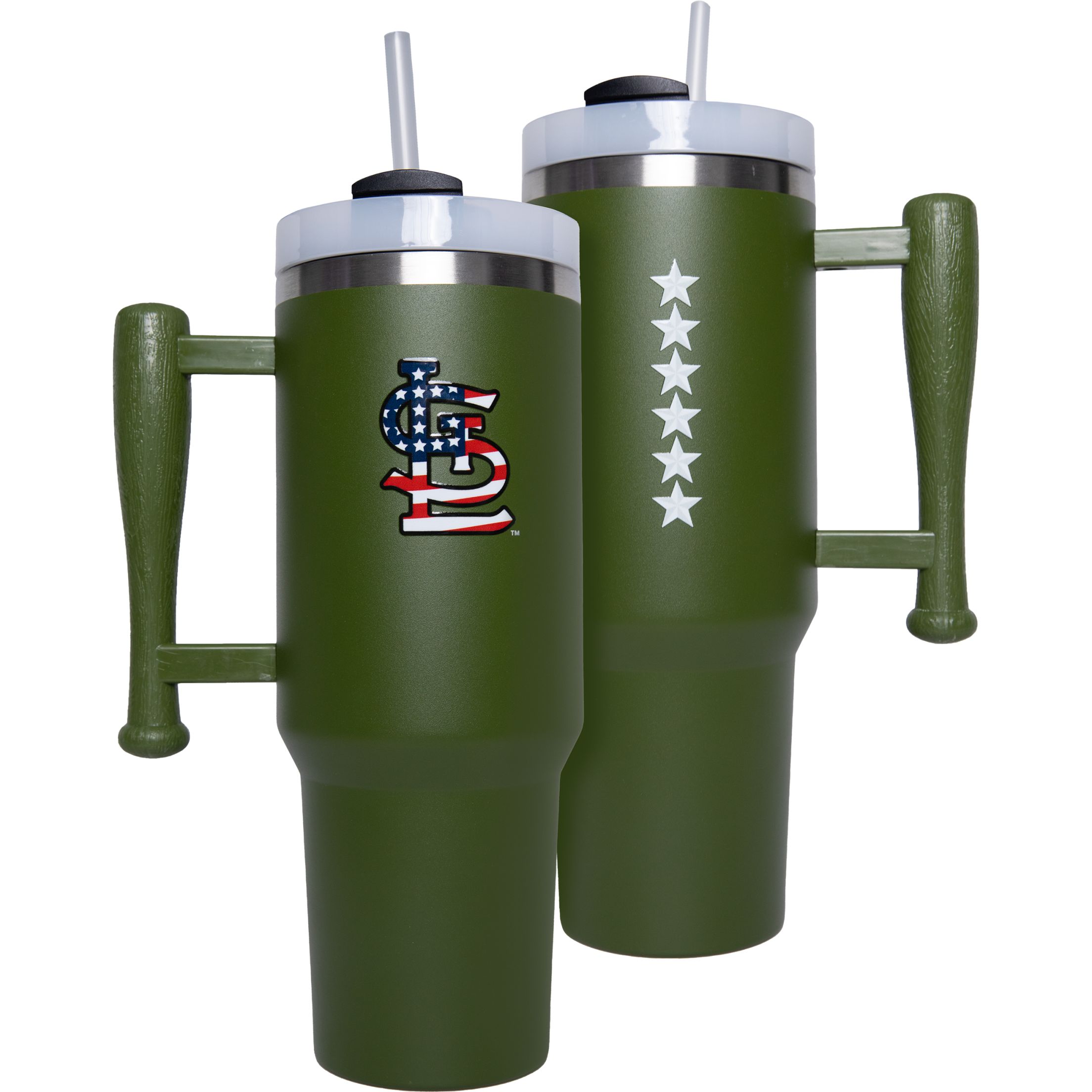 military-themed Cardinals 40 oz. tumbler
