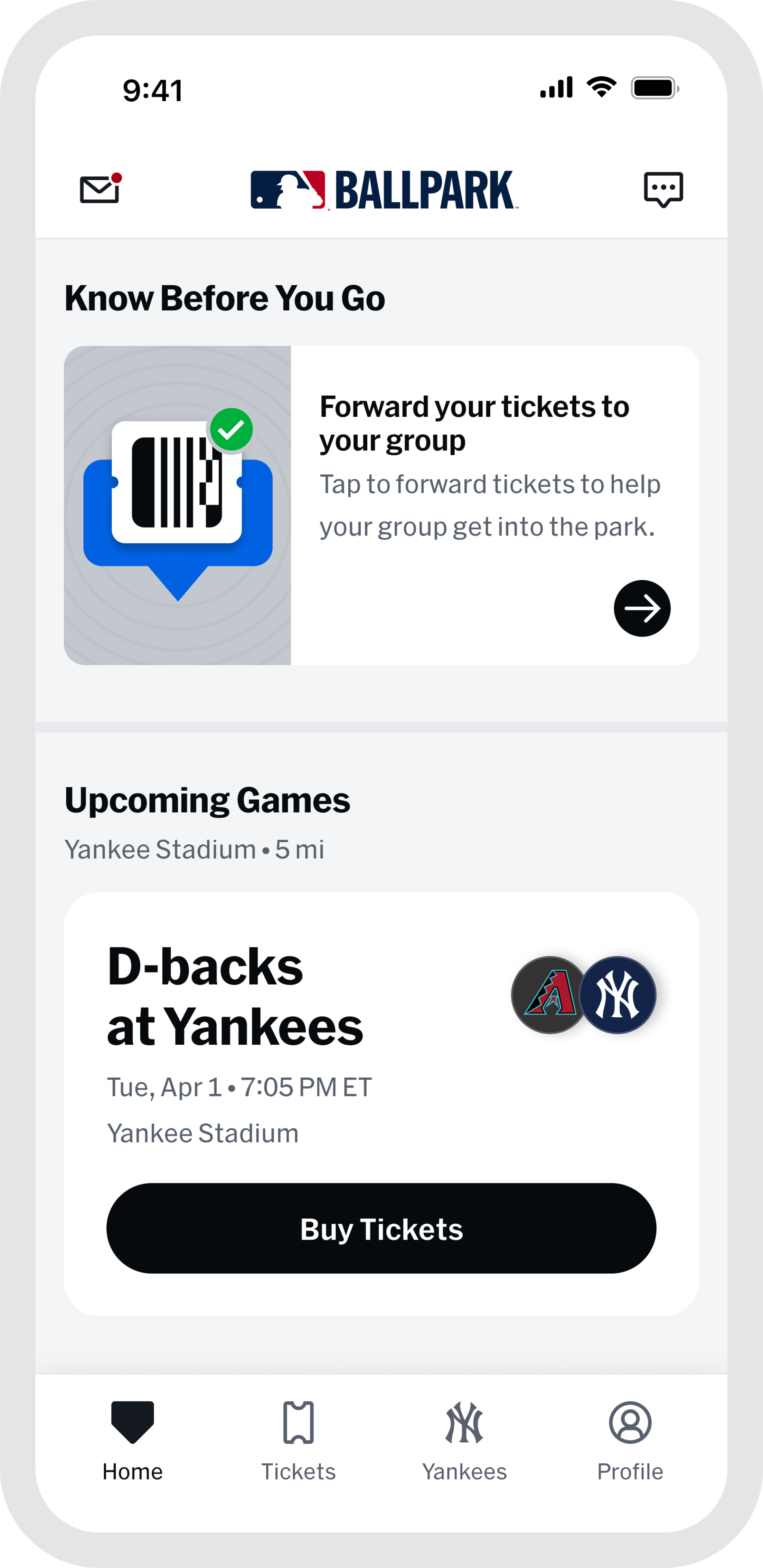 Ballpark: Know Before You Go - Upcoming Games - Buy Tickets