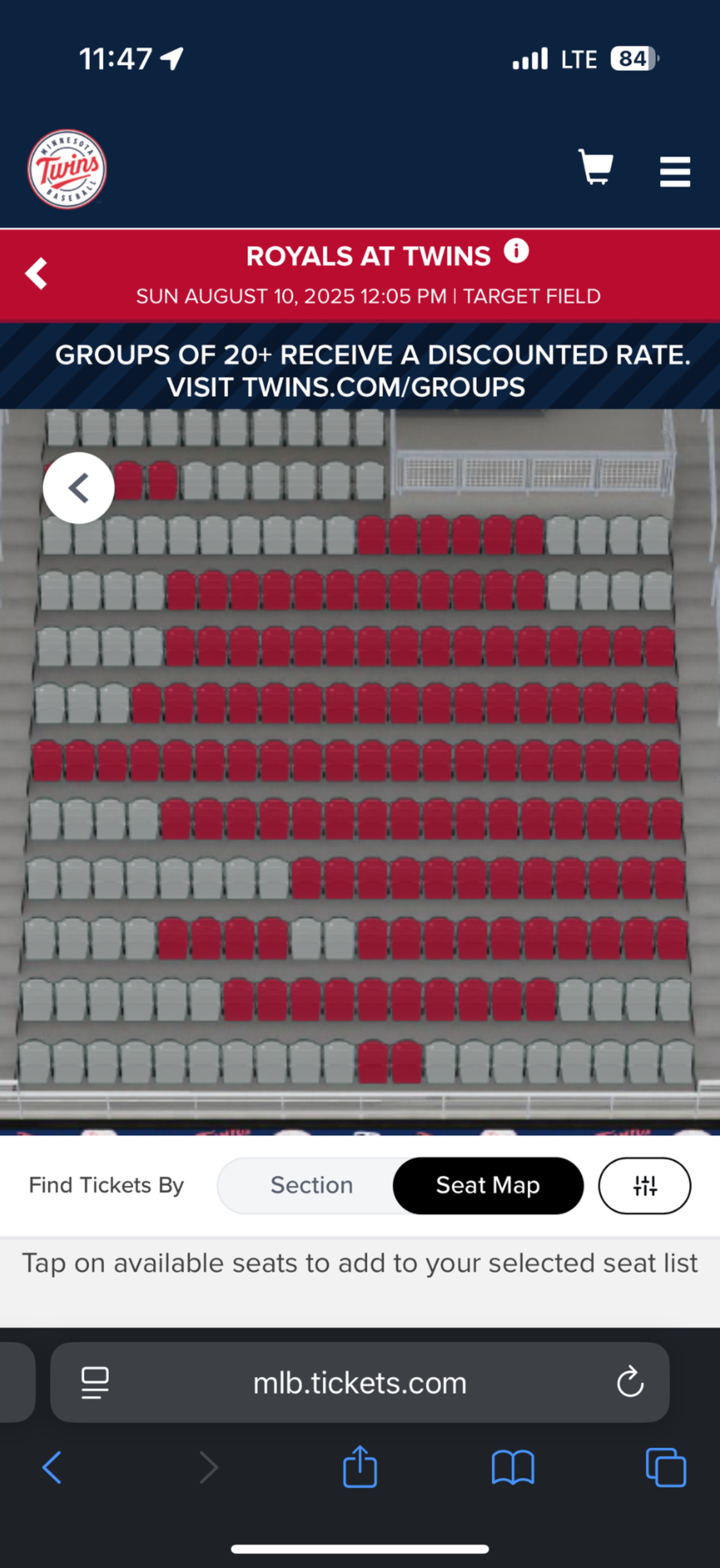 Mobile Ticket Exchange Step 9
