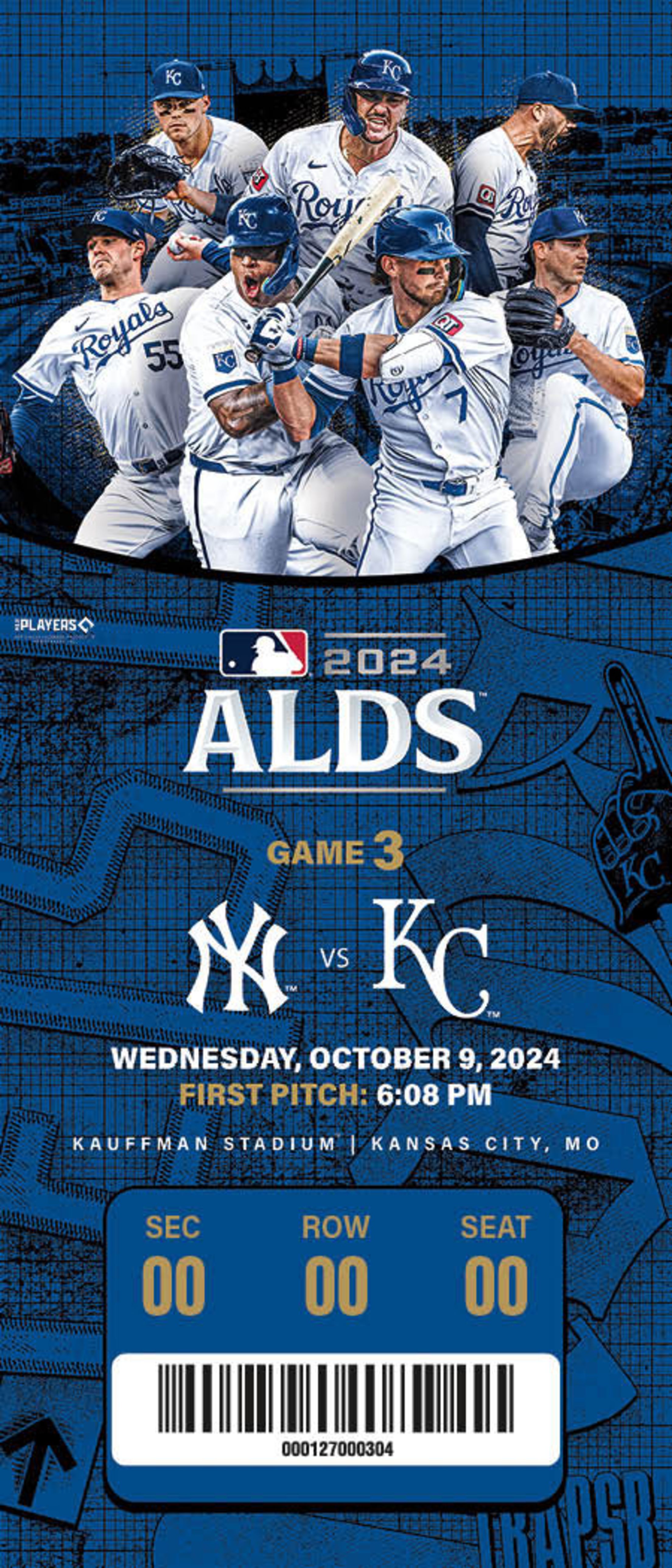 ALDS Souvenir Ticket