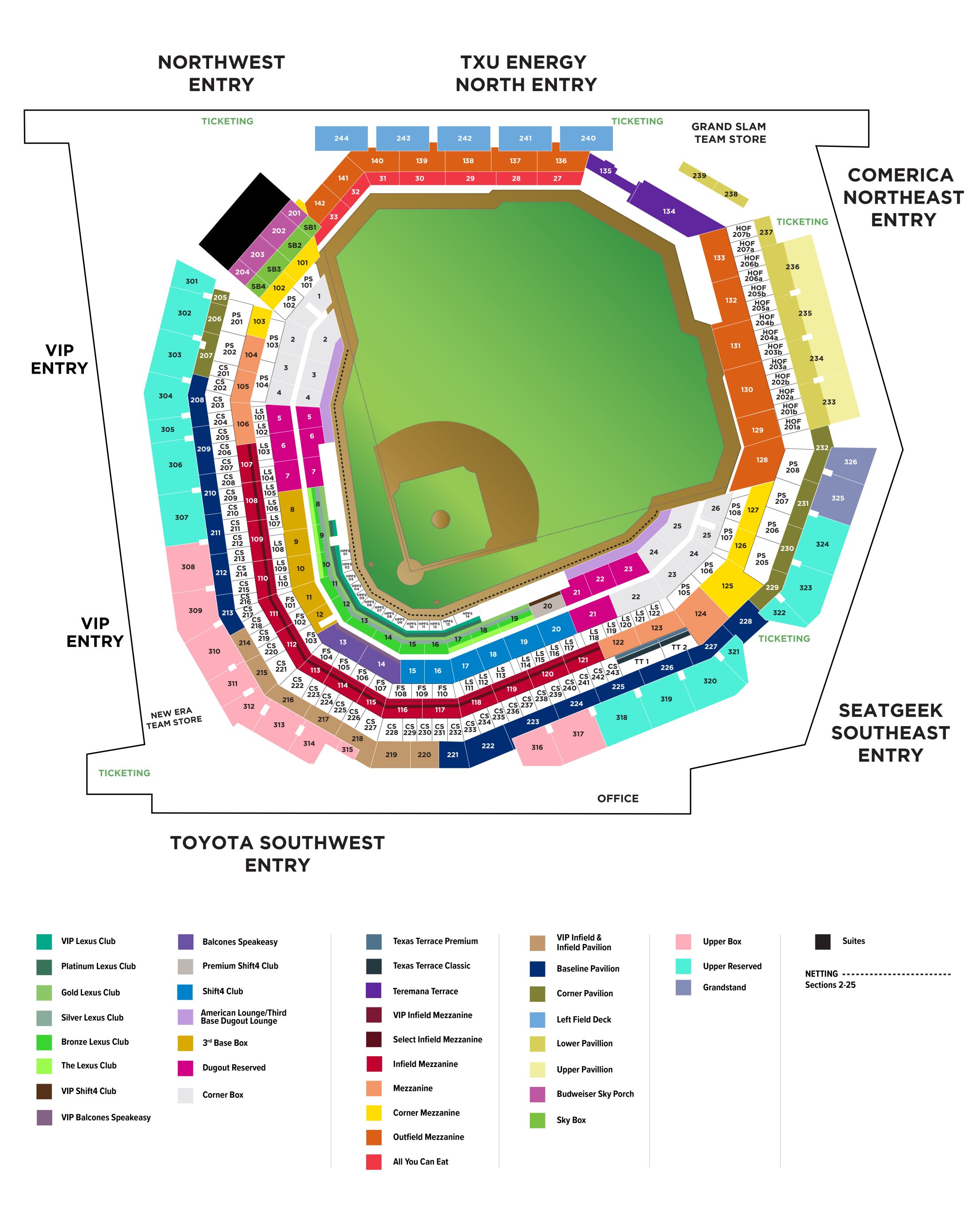 Seating Map