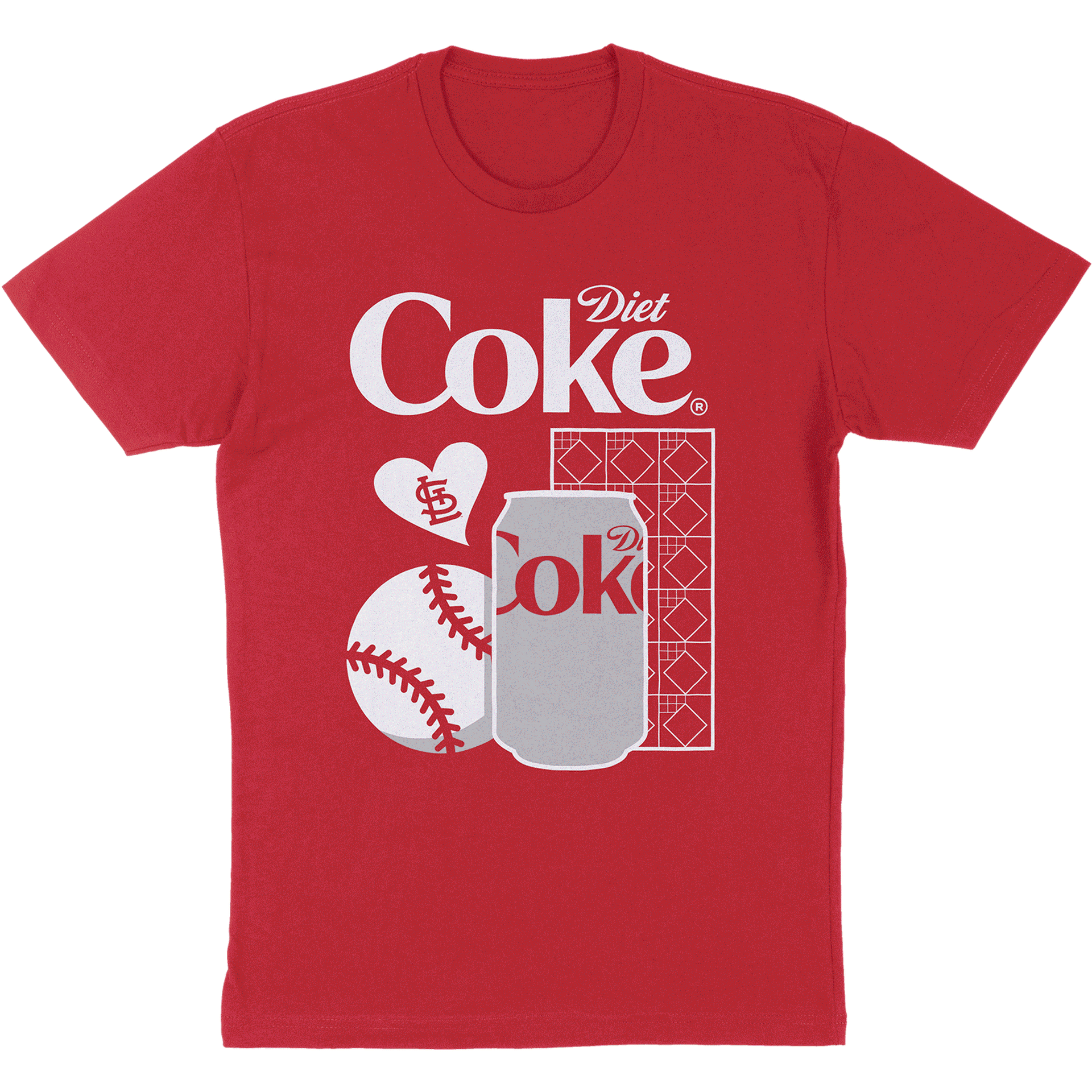 Diet Coke Cardinals t-shirt