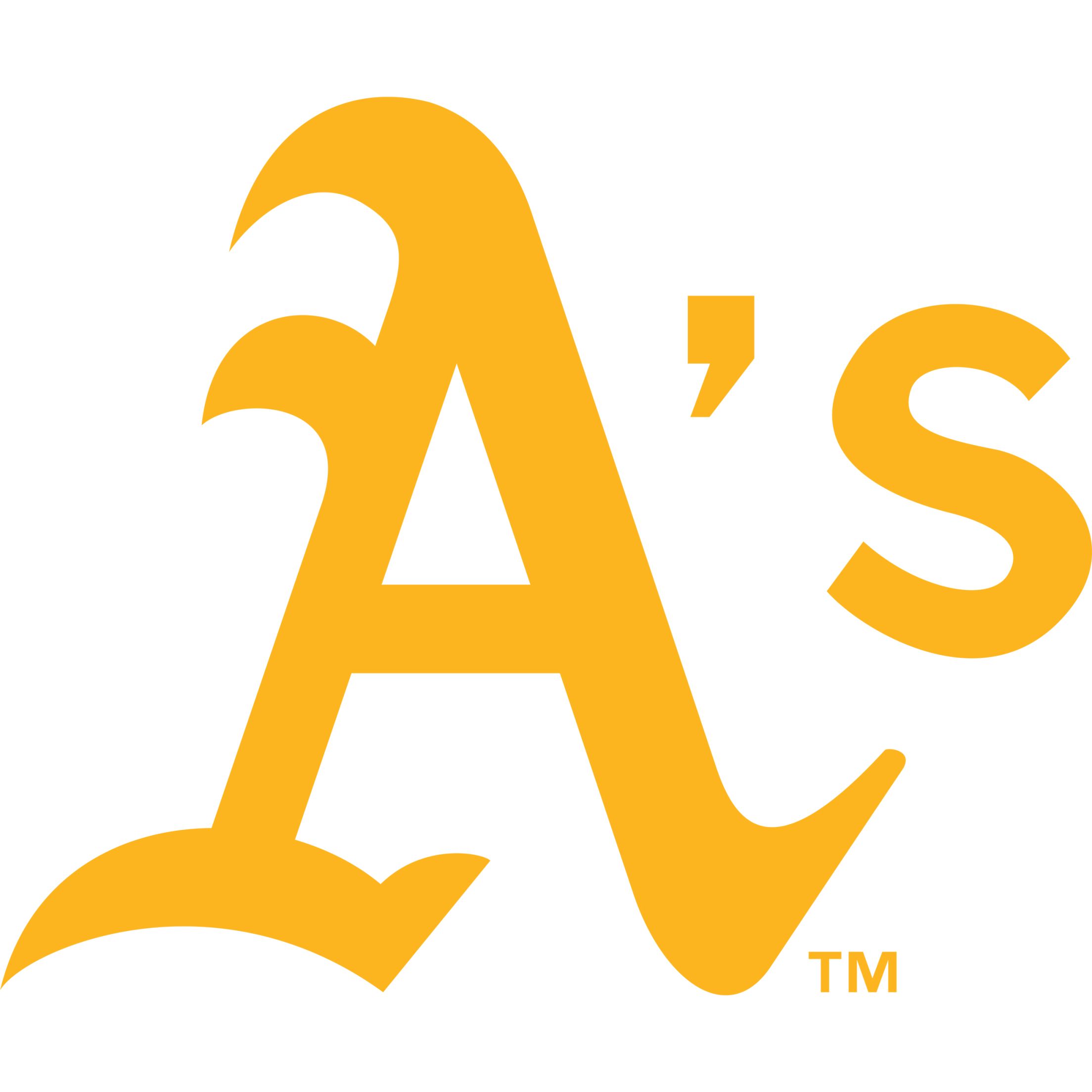 Athletics Brand Guide: Primary Logo Gold