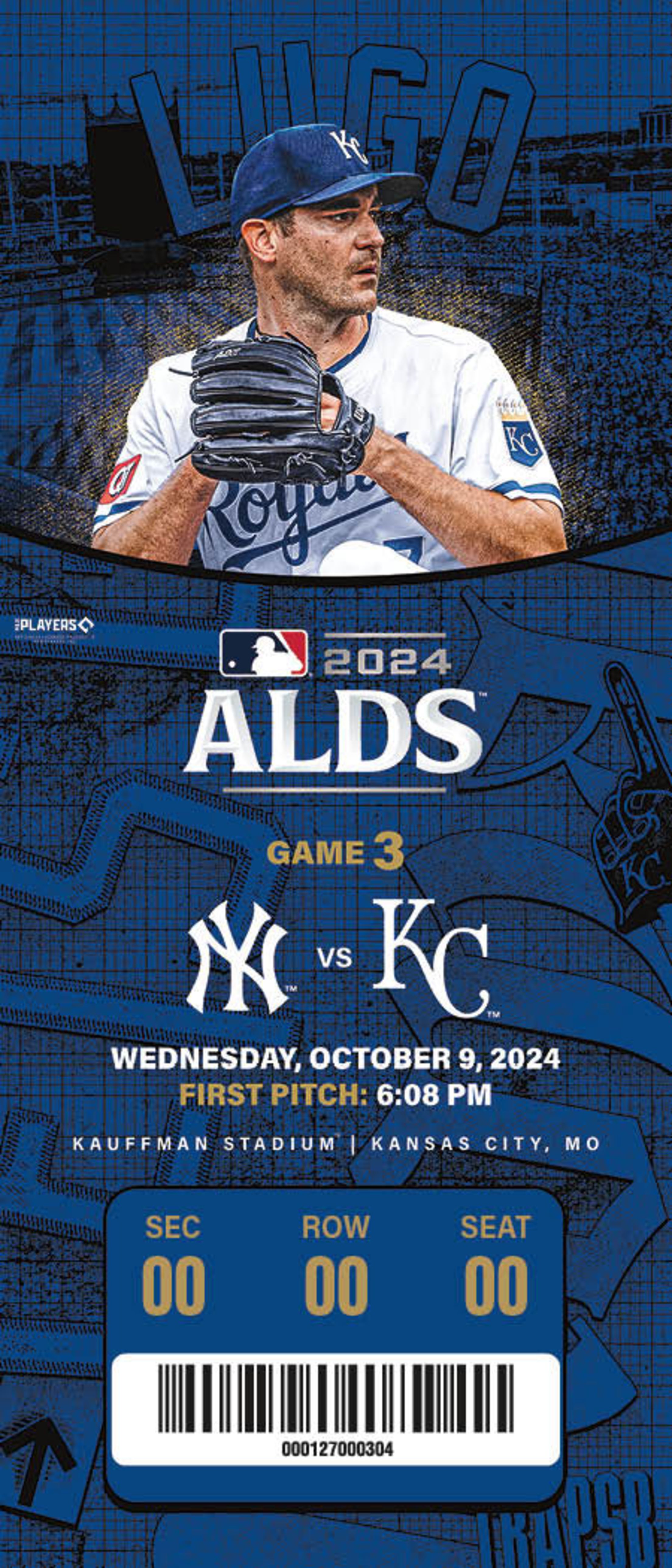 ALDS Souvenir Ticket