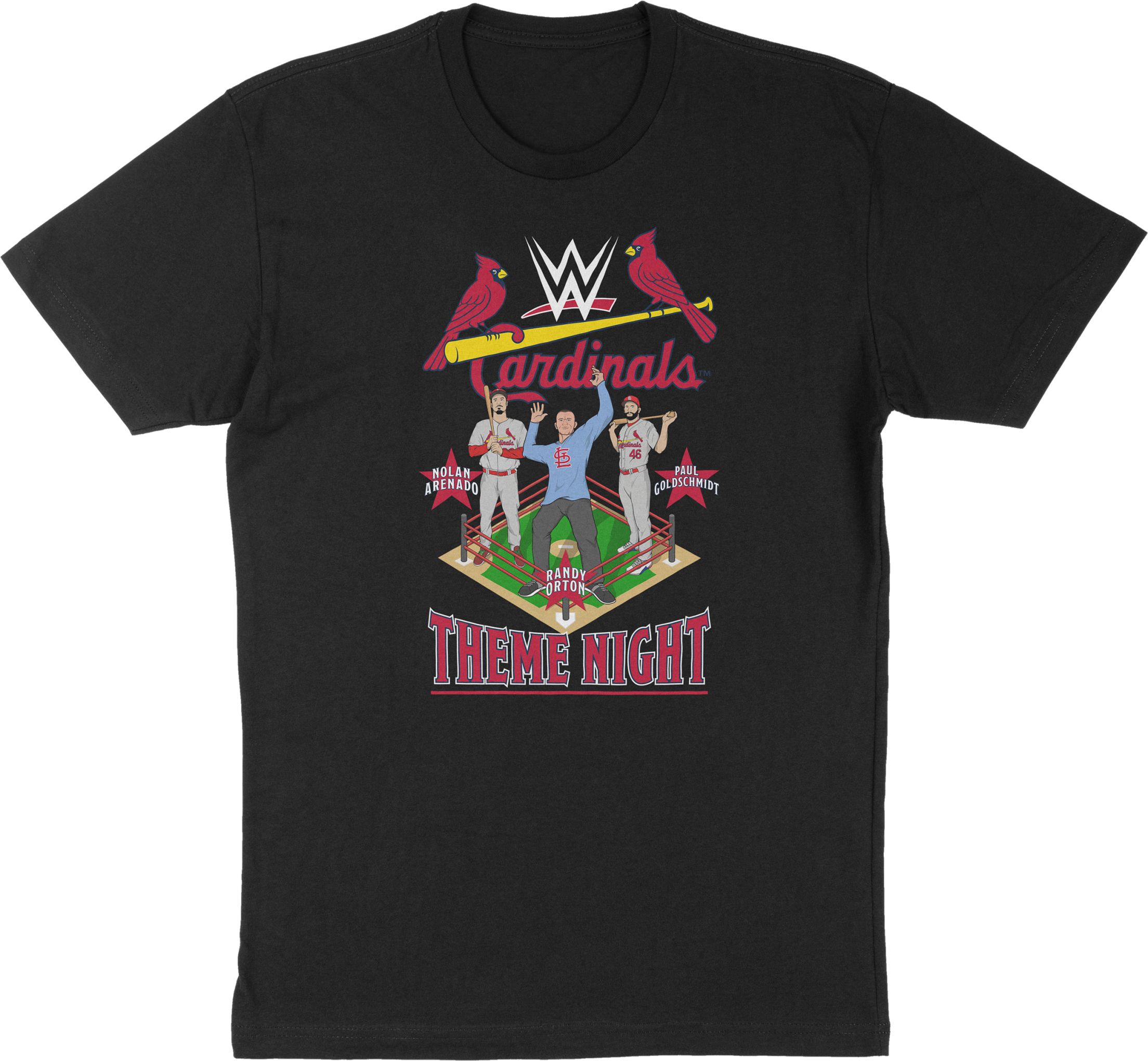 Cardinals themed WWE t-shirt