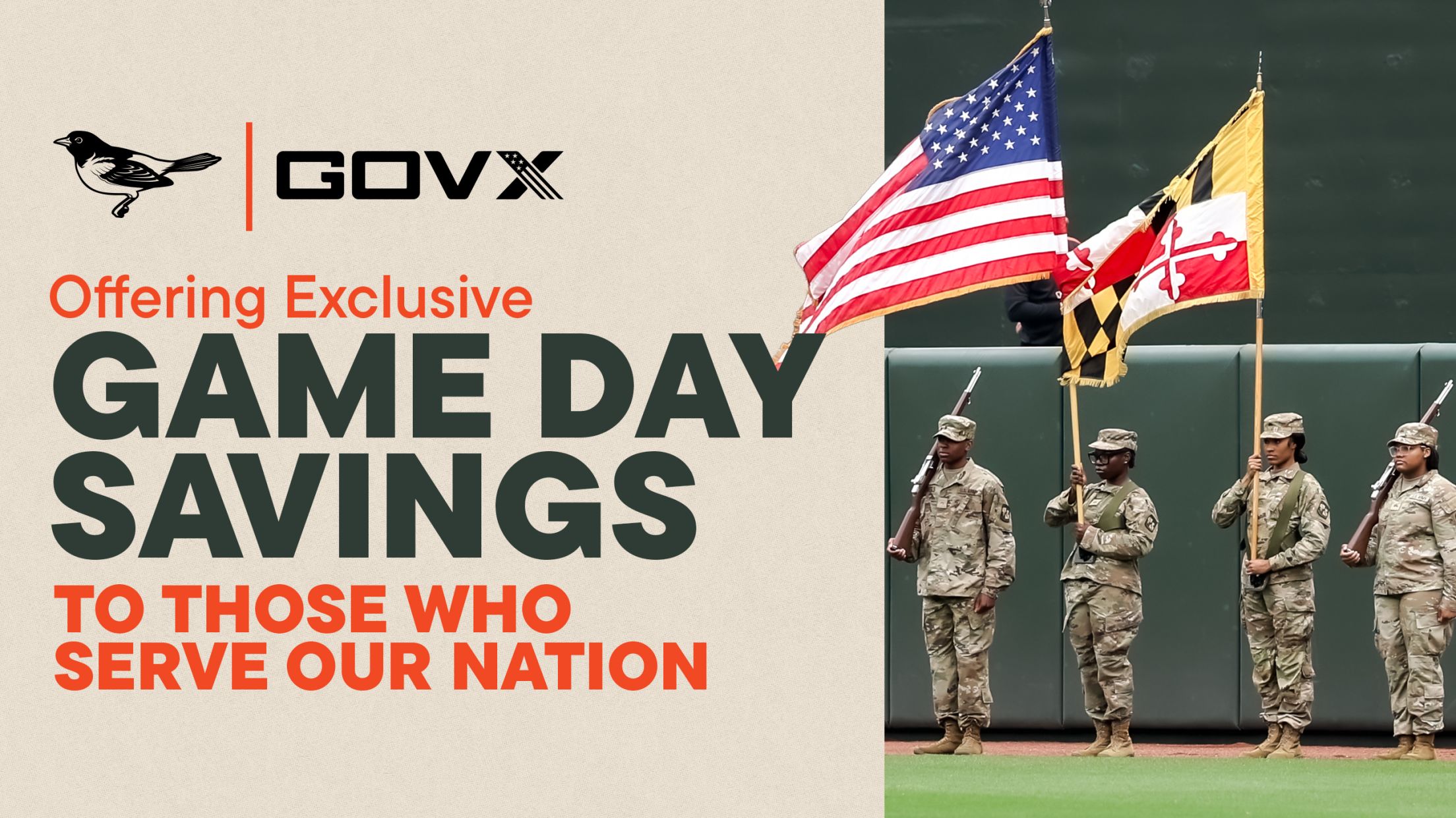 Special Ticket Offer for Military & First Responders