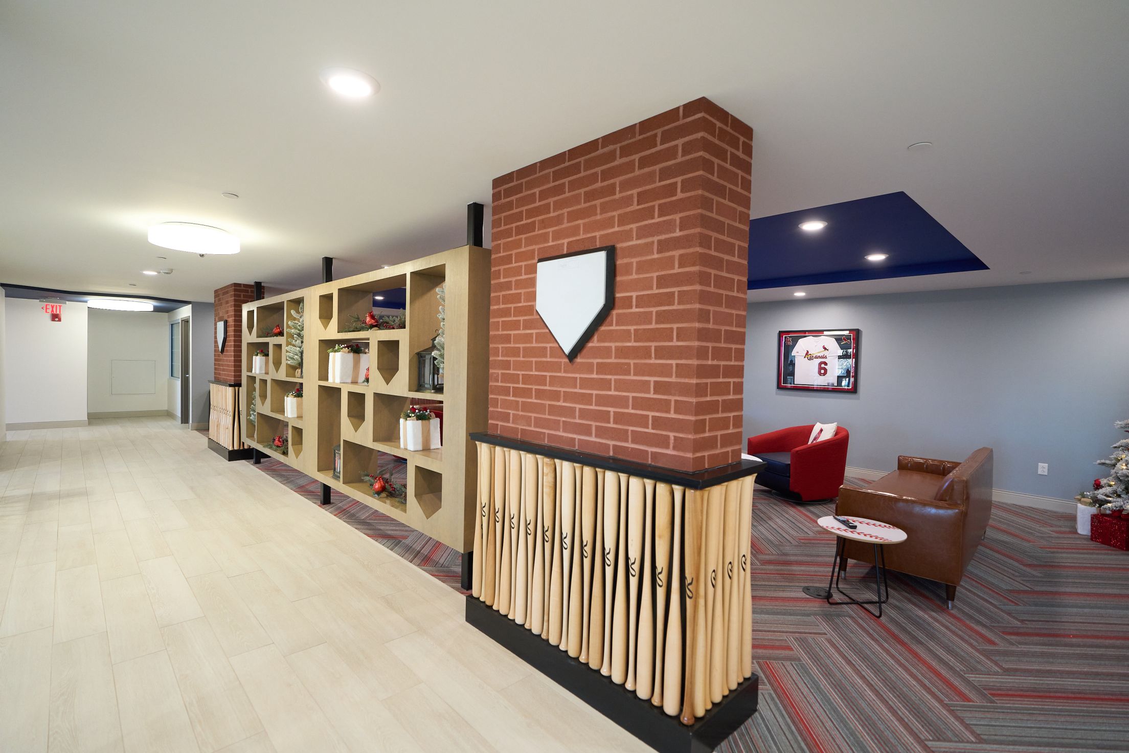 The Cardinals Family Room at Ronald McDonald House