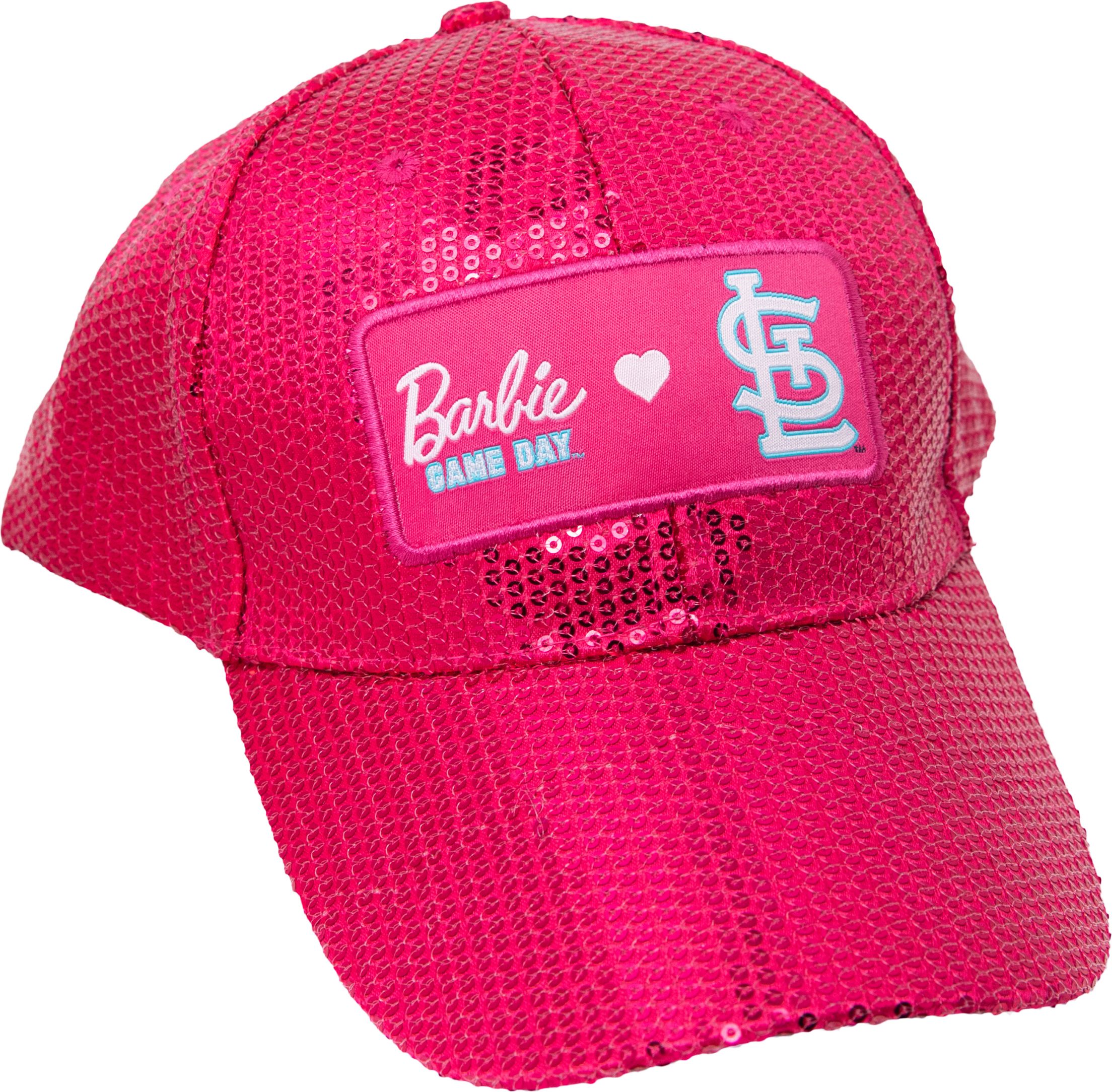 Barbie & Cardinals sequin cap
