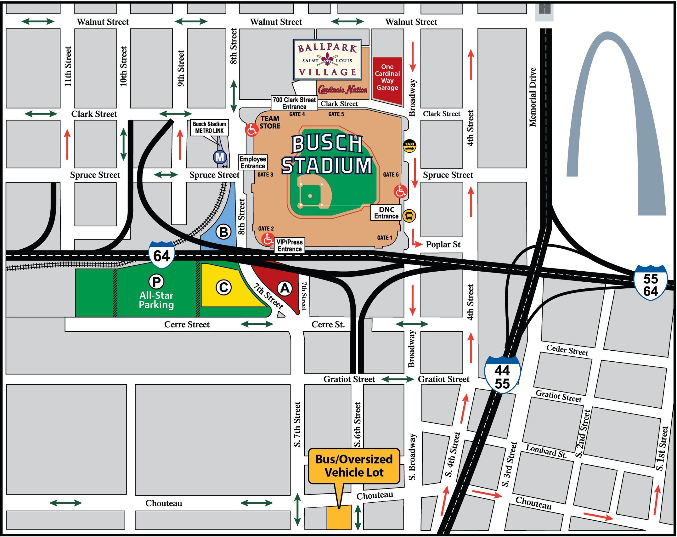 Busch Stadium Parking