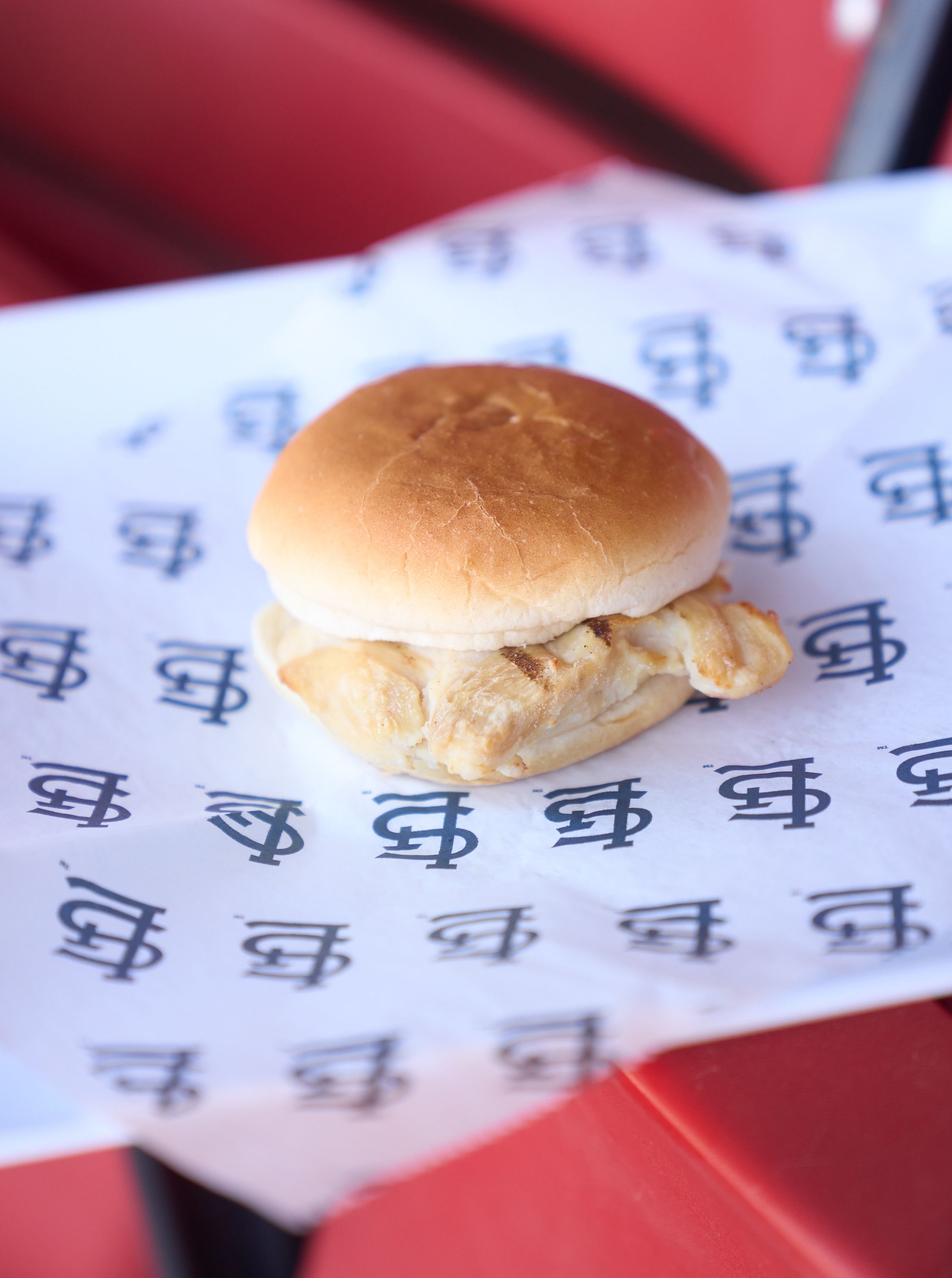 Grilled chicken sandwich