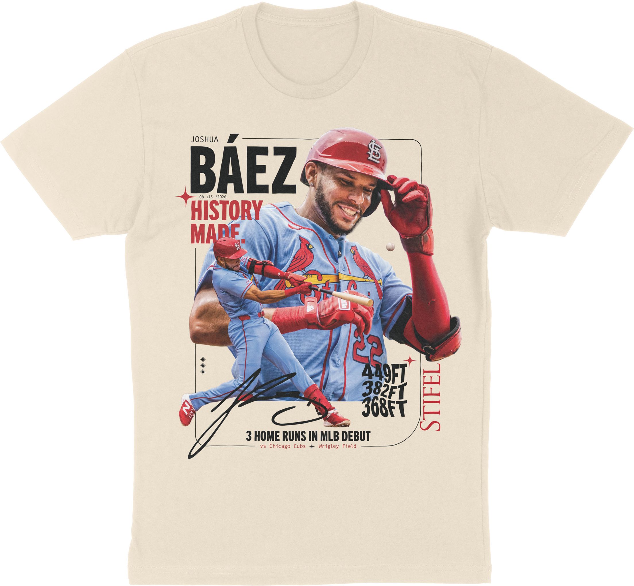 Joshua Báez "History Made" T-Shirt
