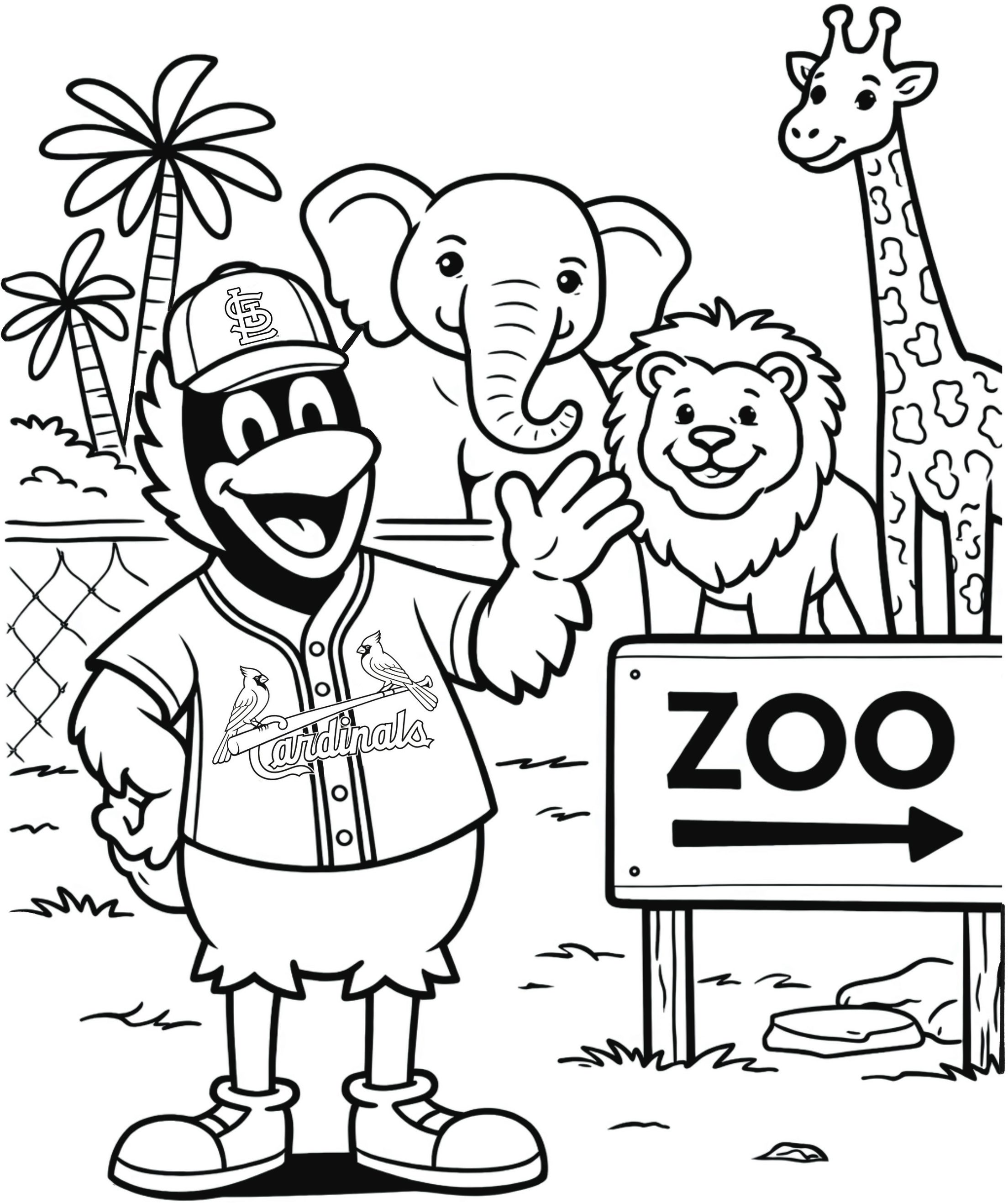 July Coloring Page