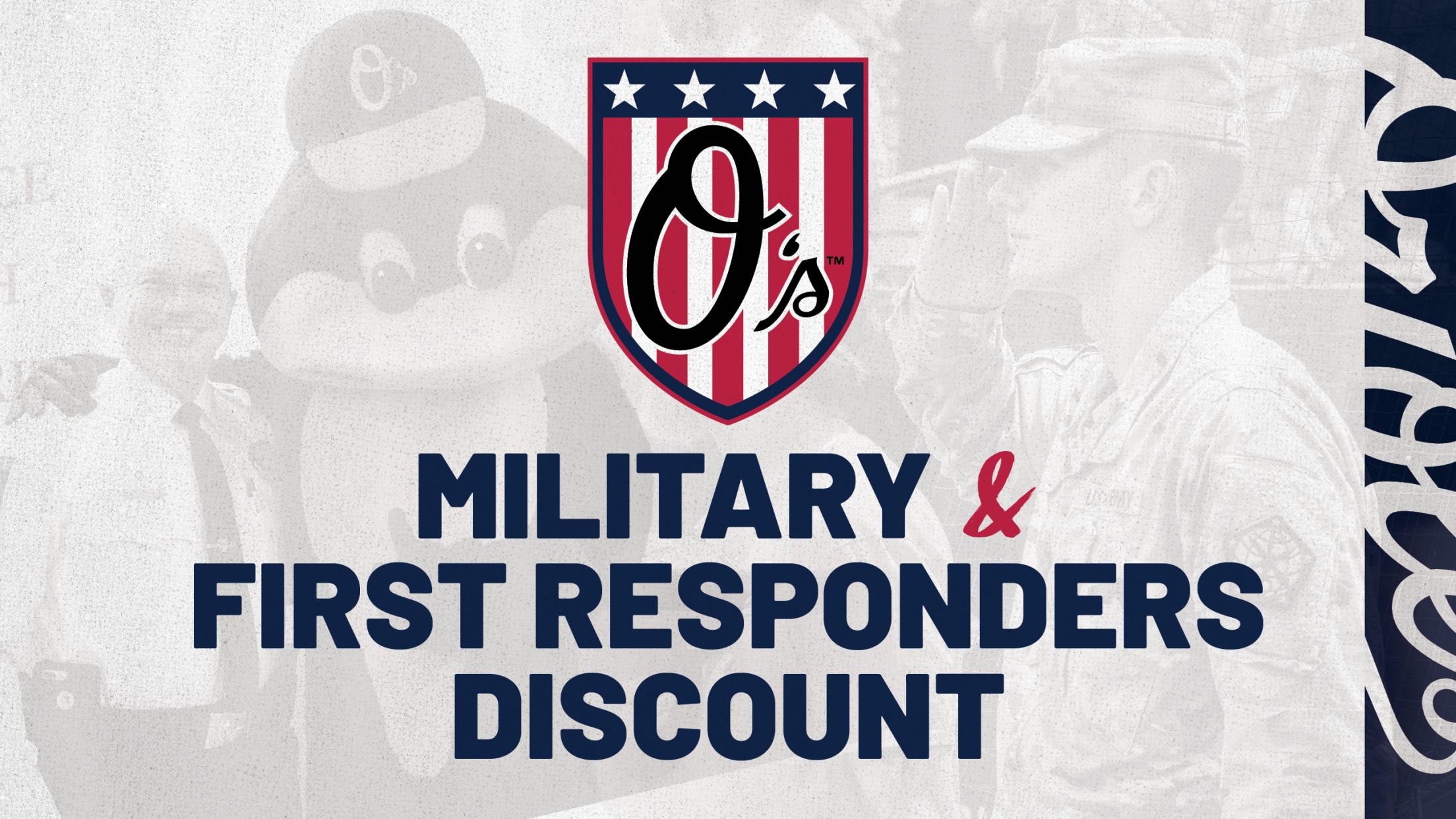 Special Ticket Offer for Military & First Responders