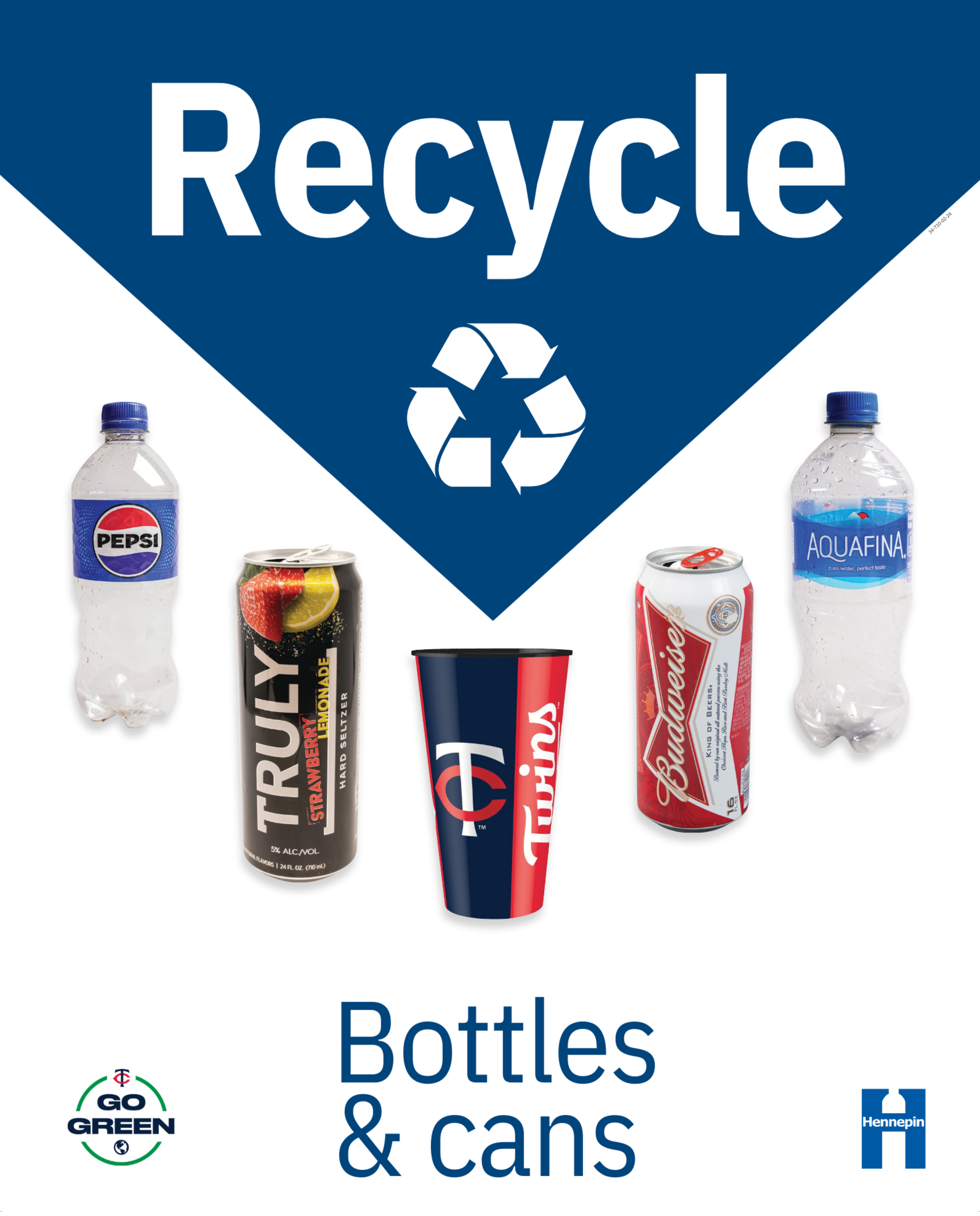 Recycle: Bottles & cans