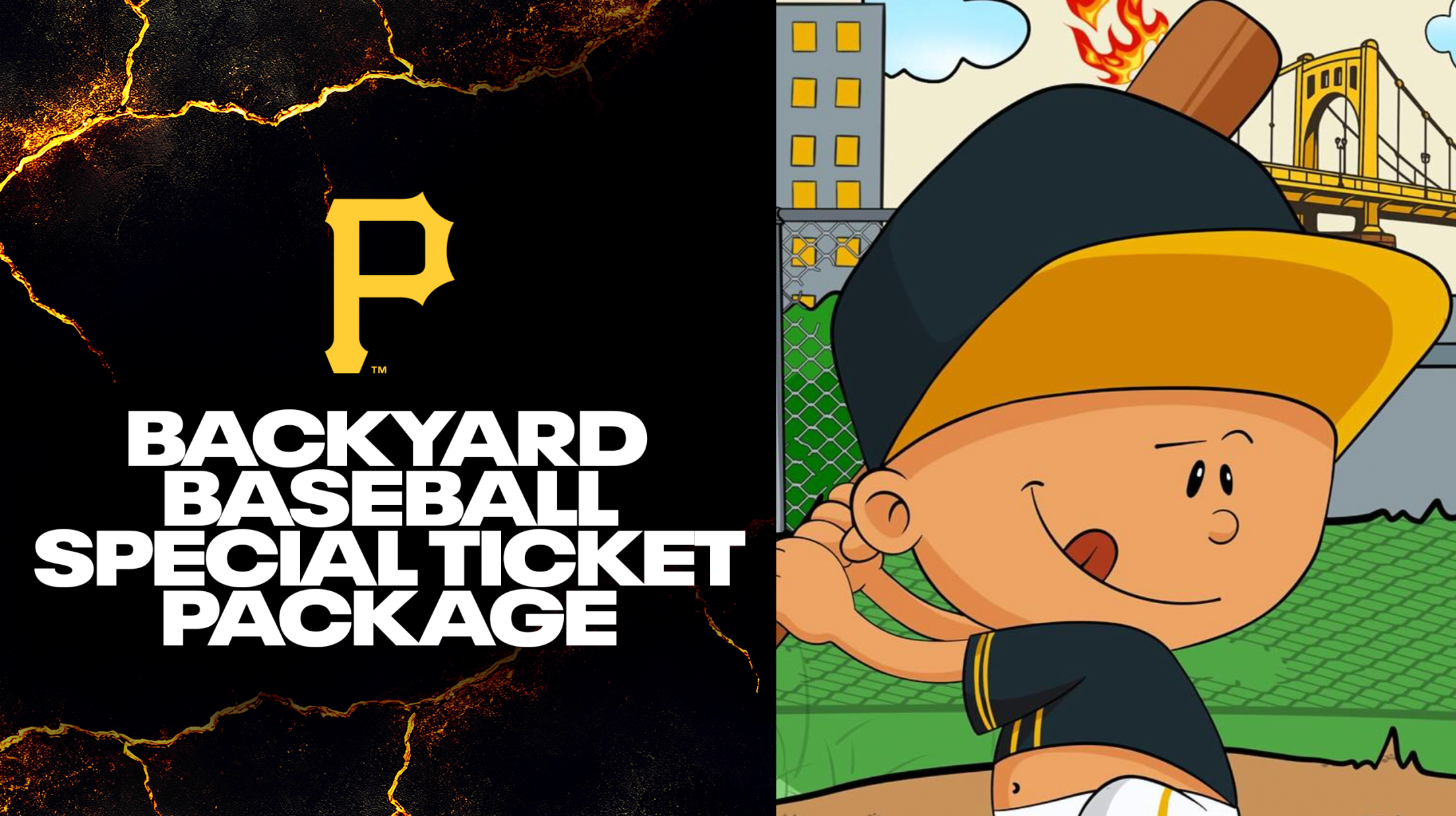 Pittsbugh Pirates Backyard Baseball Special Ticket Package