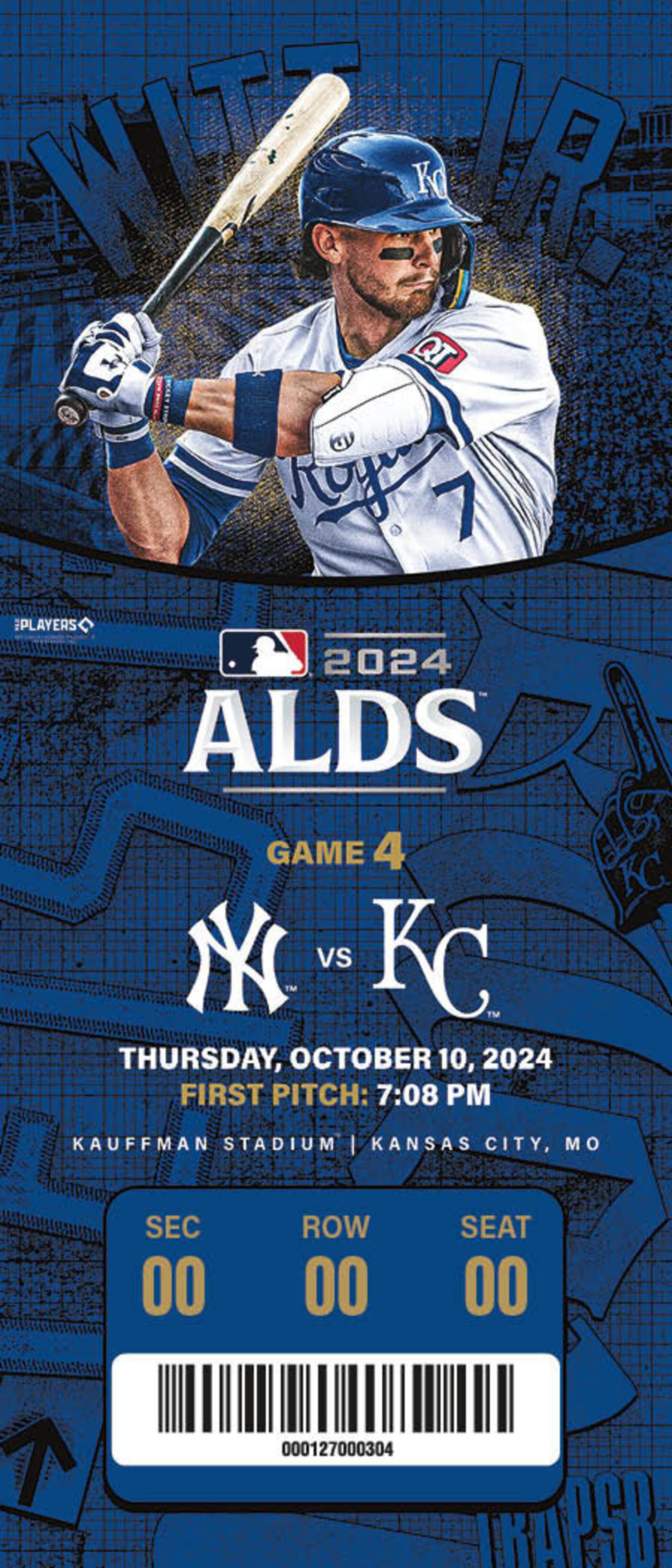 ALDS Souvenir Ticket