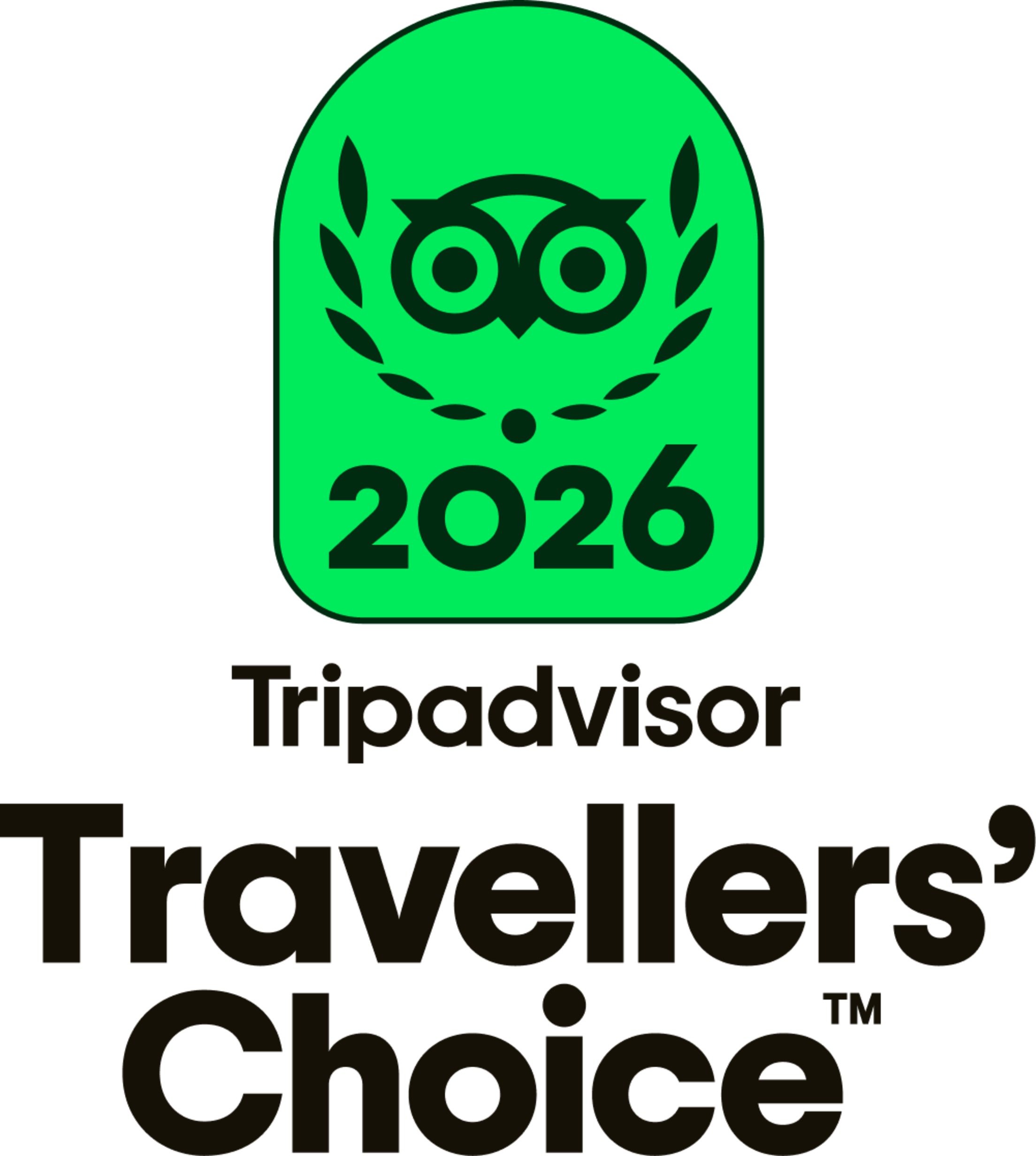 2026 Tripadvisor Travellers' Choice