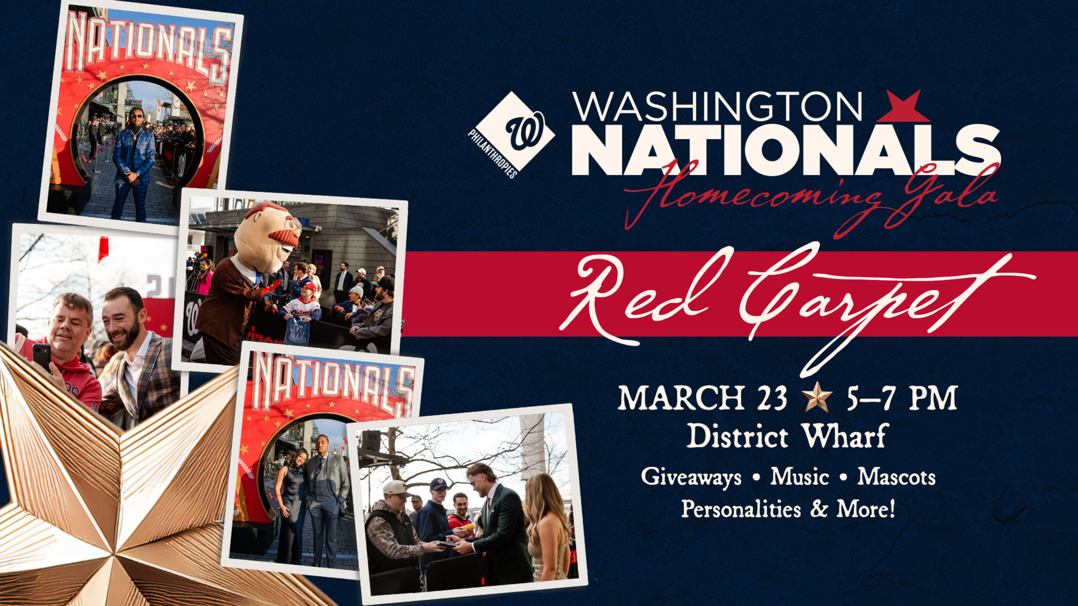 Washington Nationals Homecoming Gala - Red Carpet