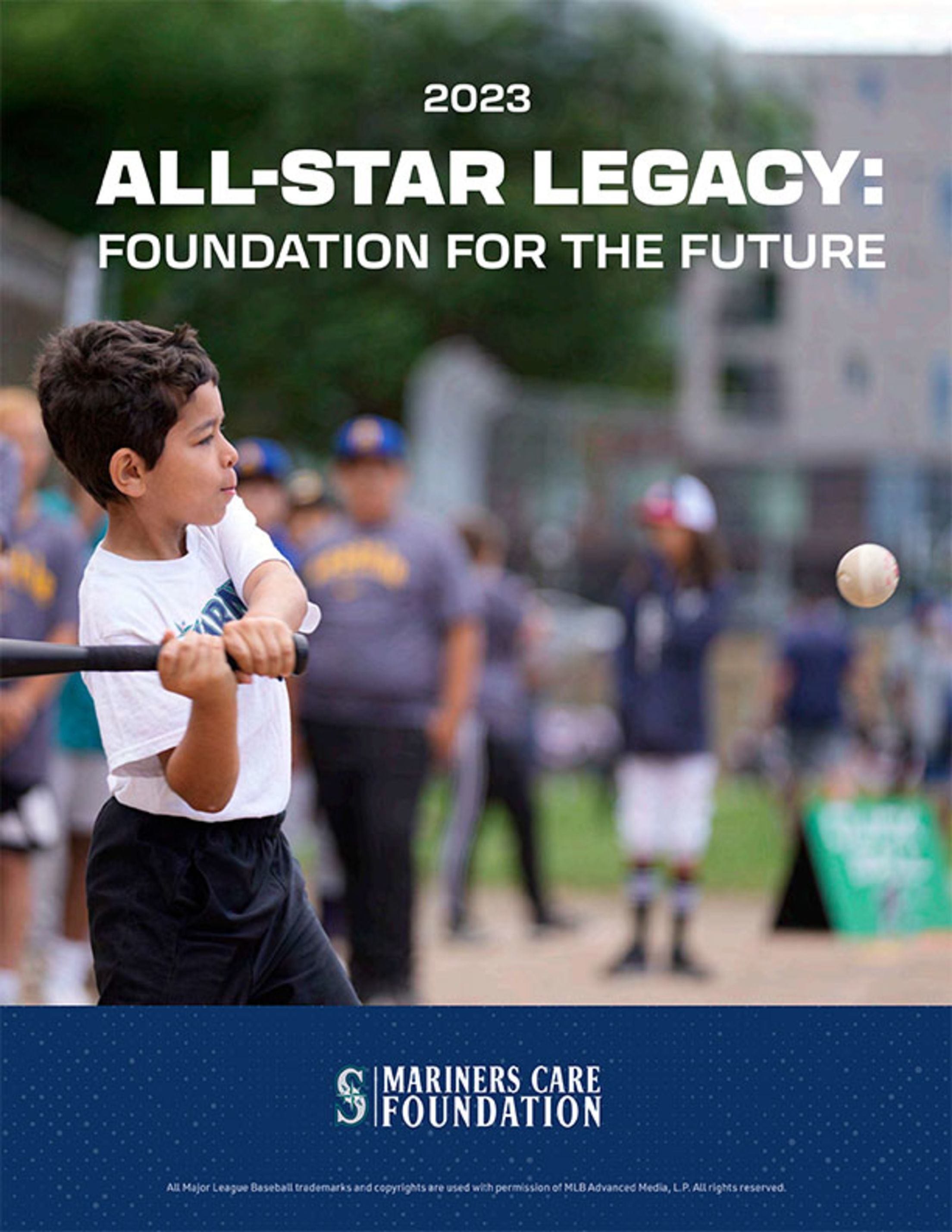 Image of 2023 Mariners Community Impact Report cover