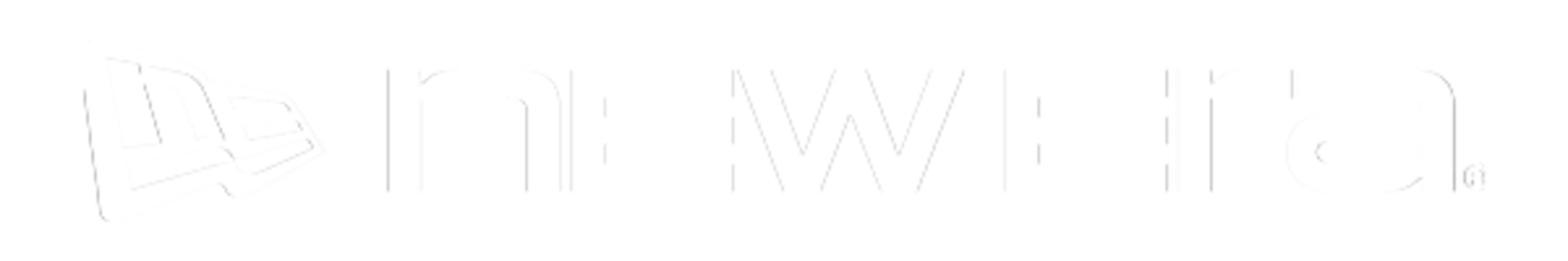 New Era white primary linear logo