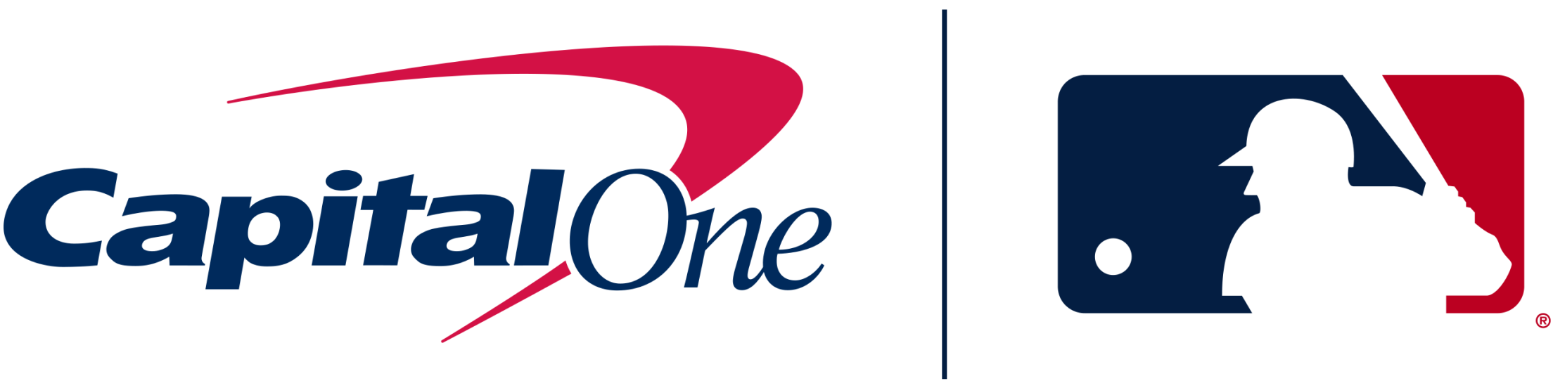 Capital One and MLB logos
