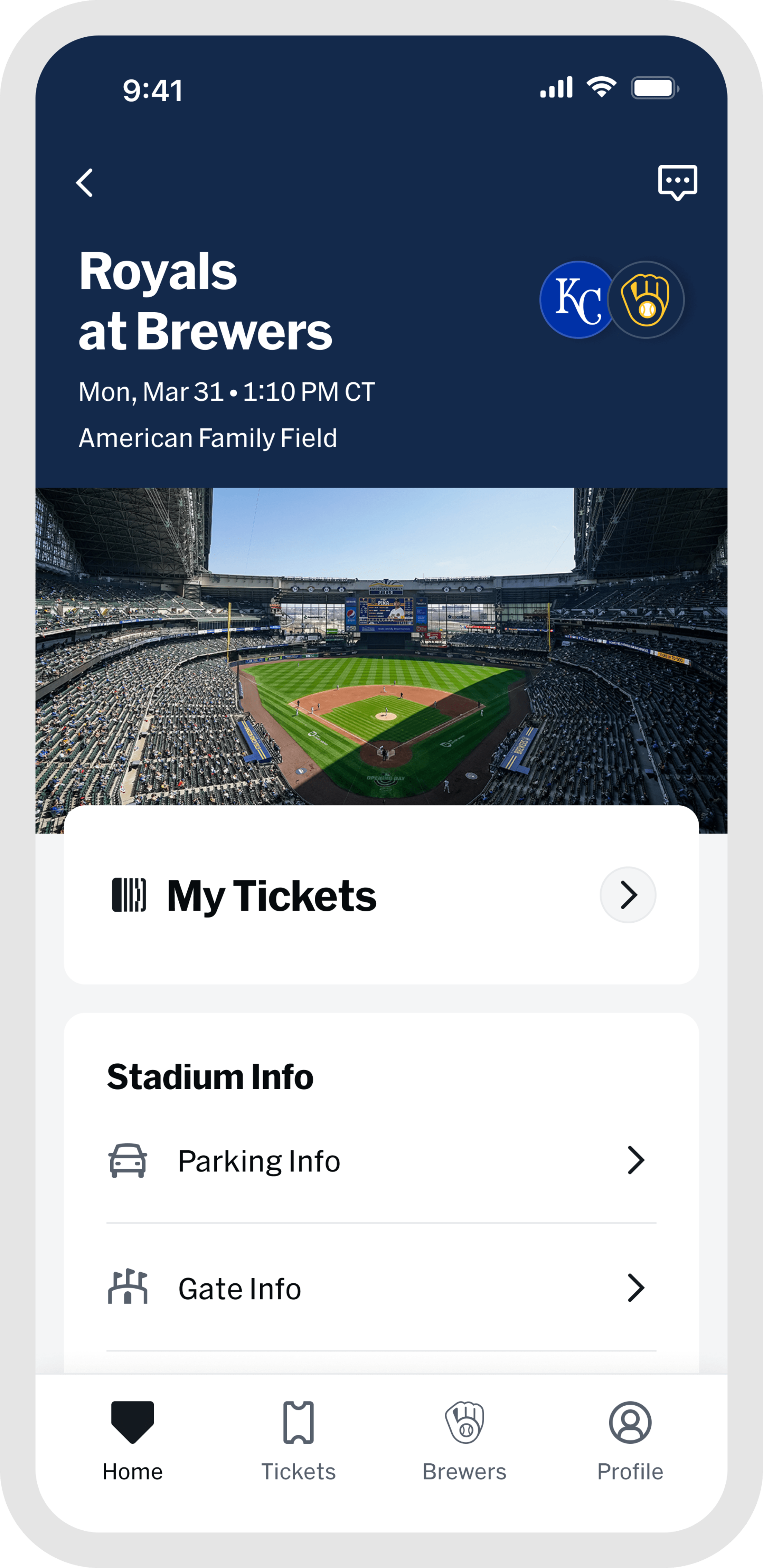 At the Game - Event Hub