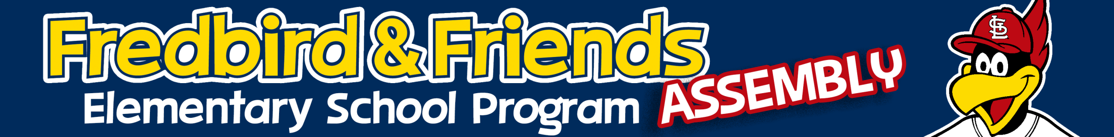 Fredbird & Friends Elementary School Program Assembly