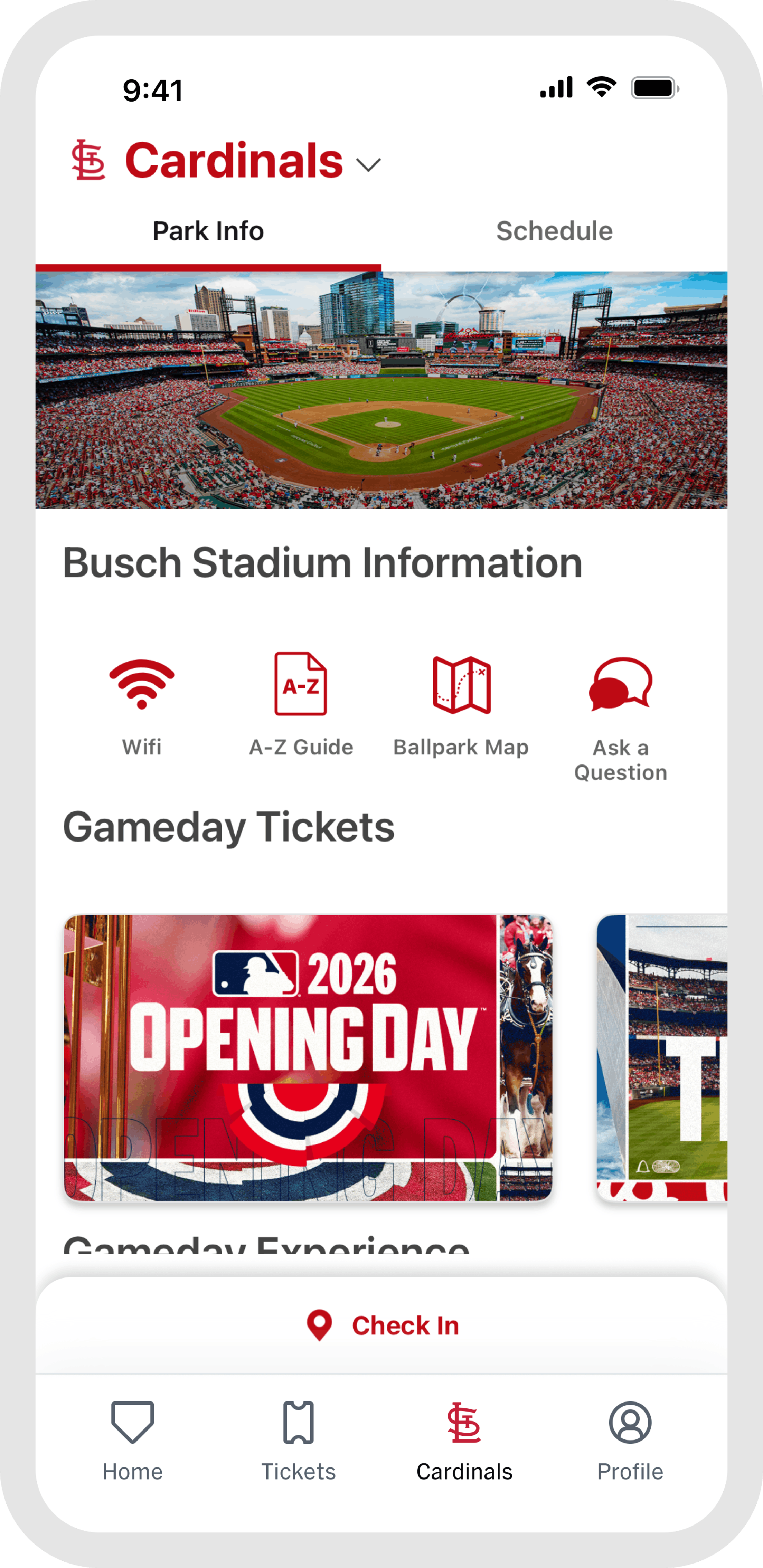 Download the MLB Ballpark App