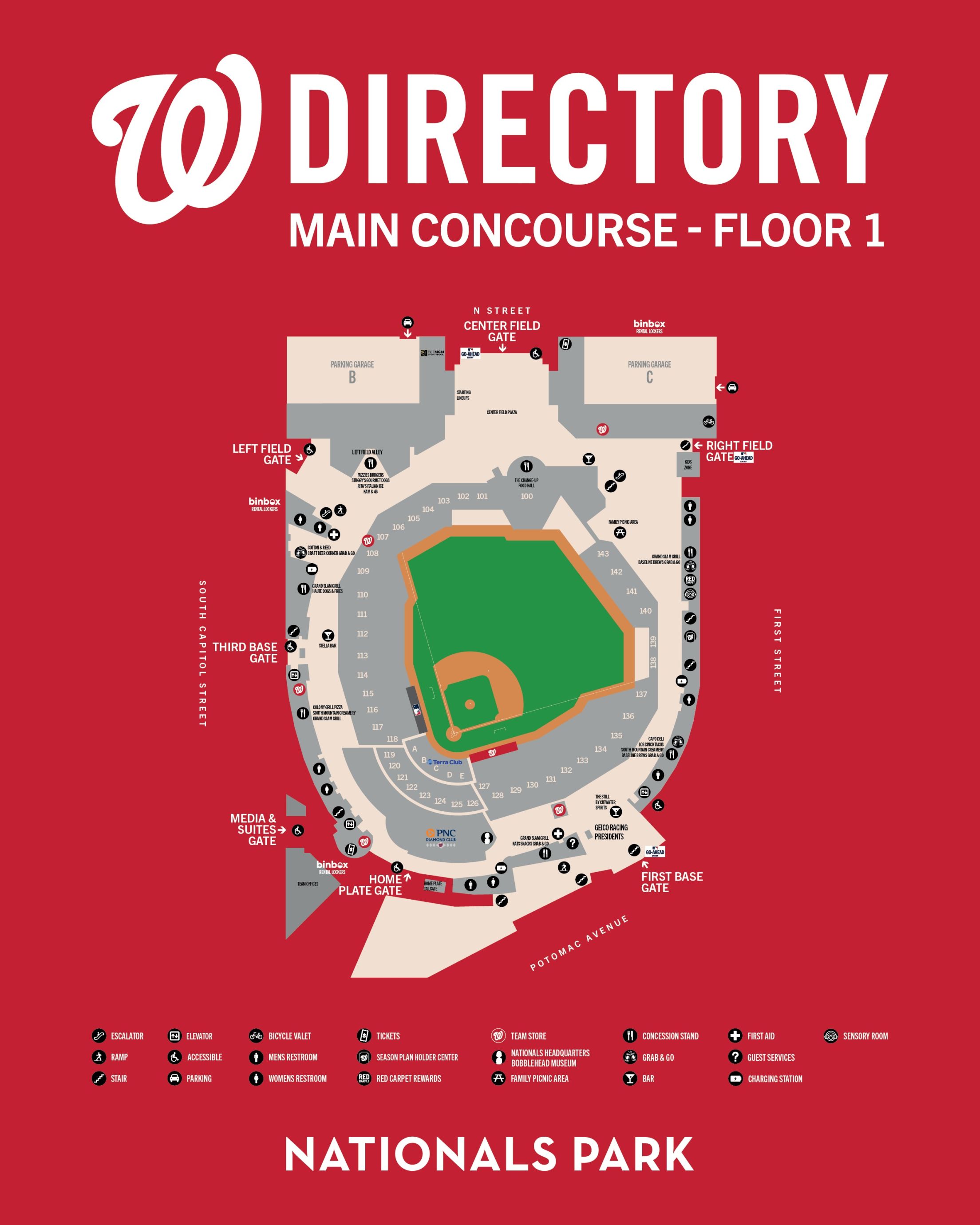 Main Concourse - Floor 1