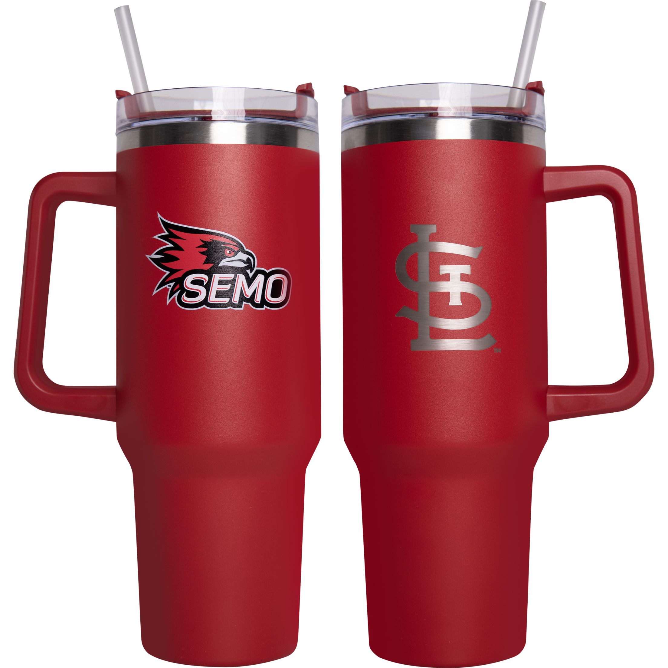 SEMO-themed Cardinals 40 oz. tumbler