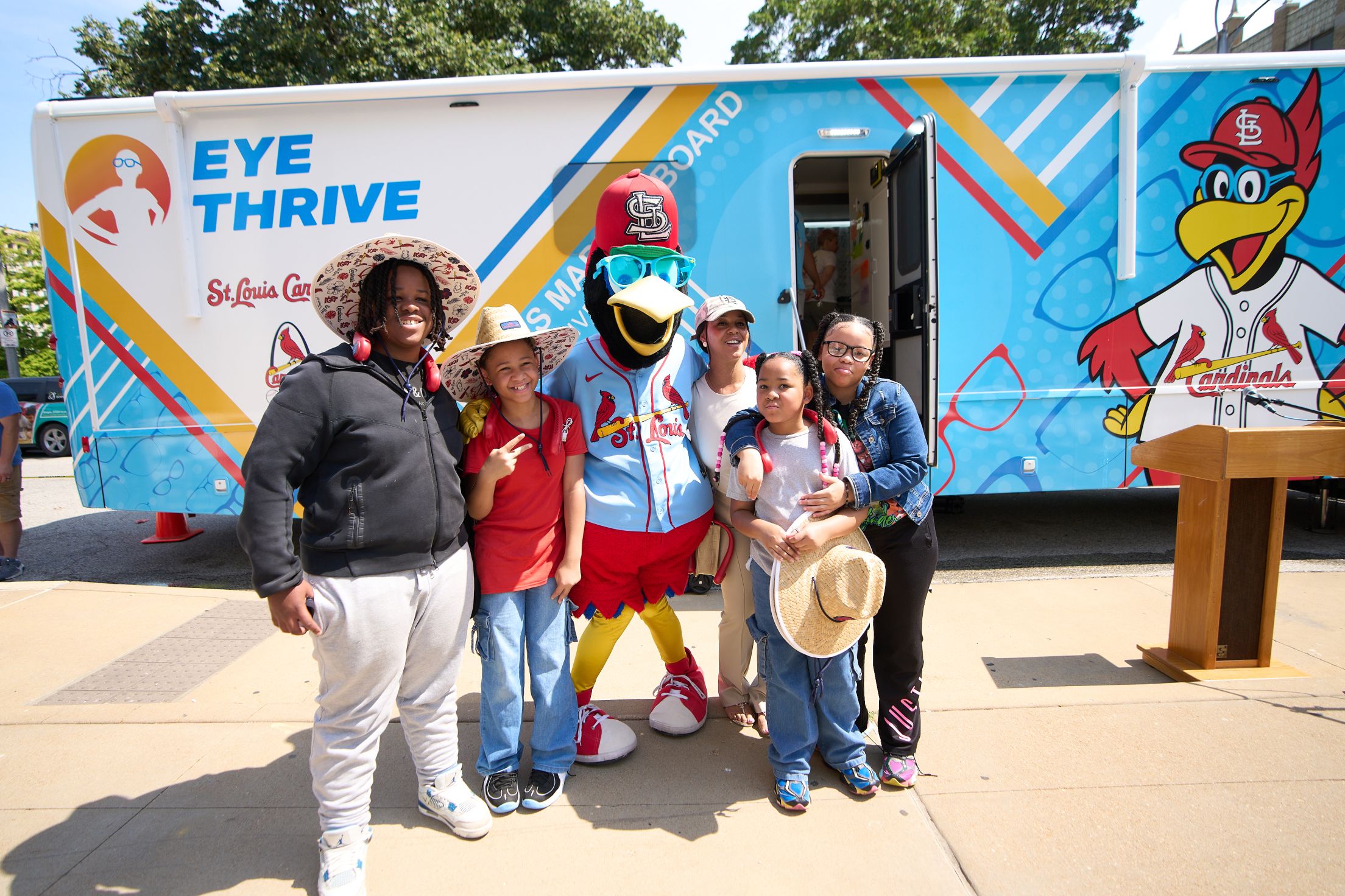 Cardinals Care / Eye Thrive Mobile Vision Clinic