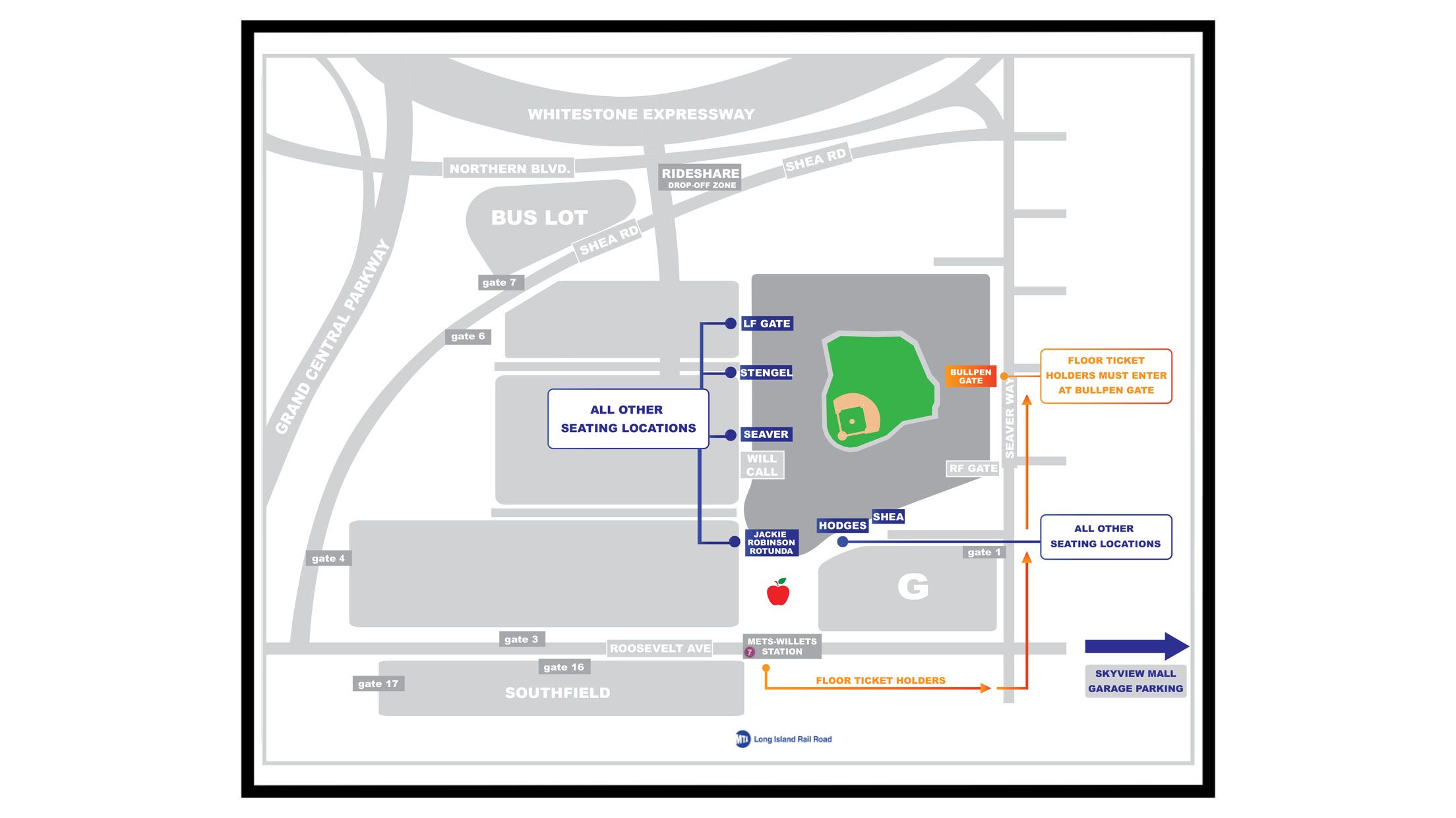 Gates Map