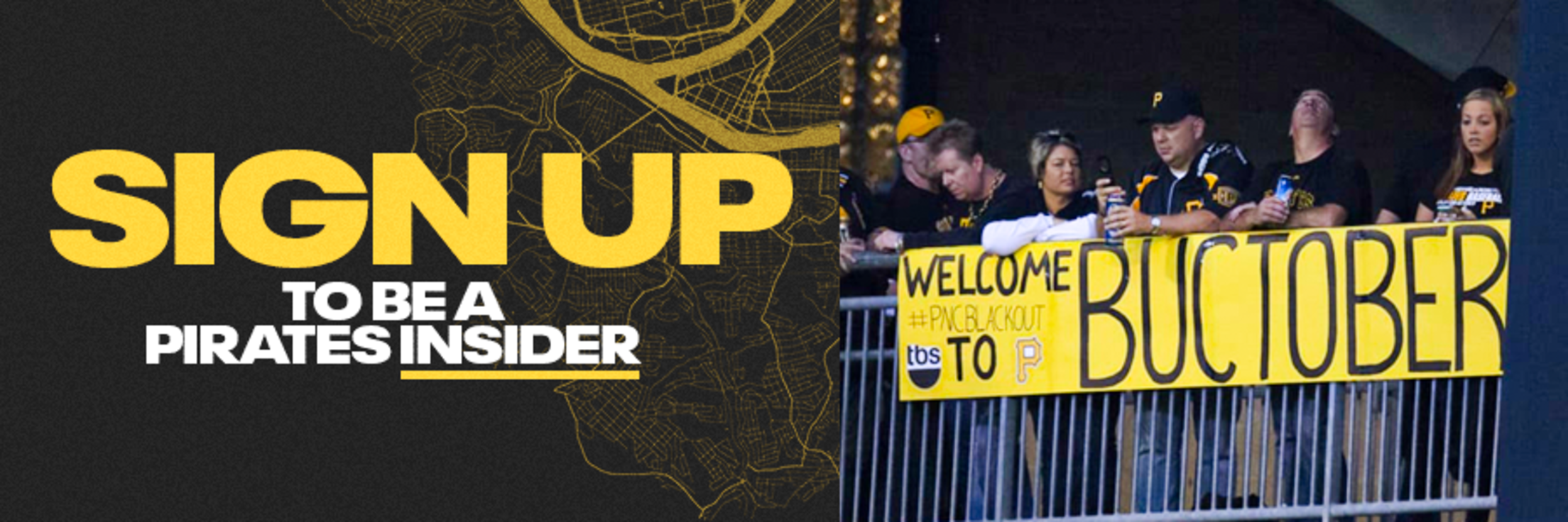 Sign Up to be a Pirates Insider