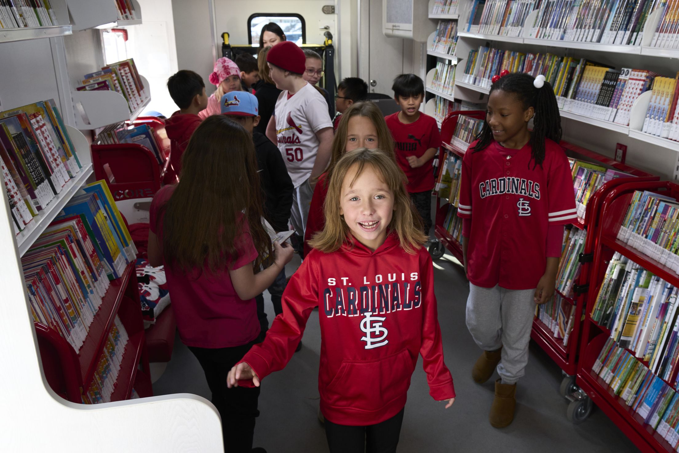 Cardinals Care Bookmobile