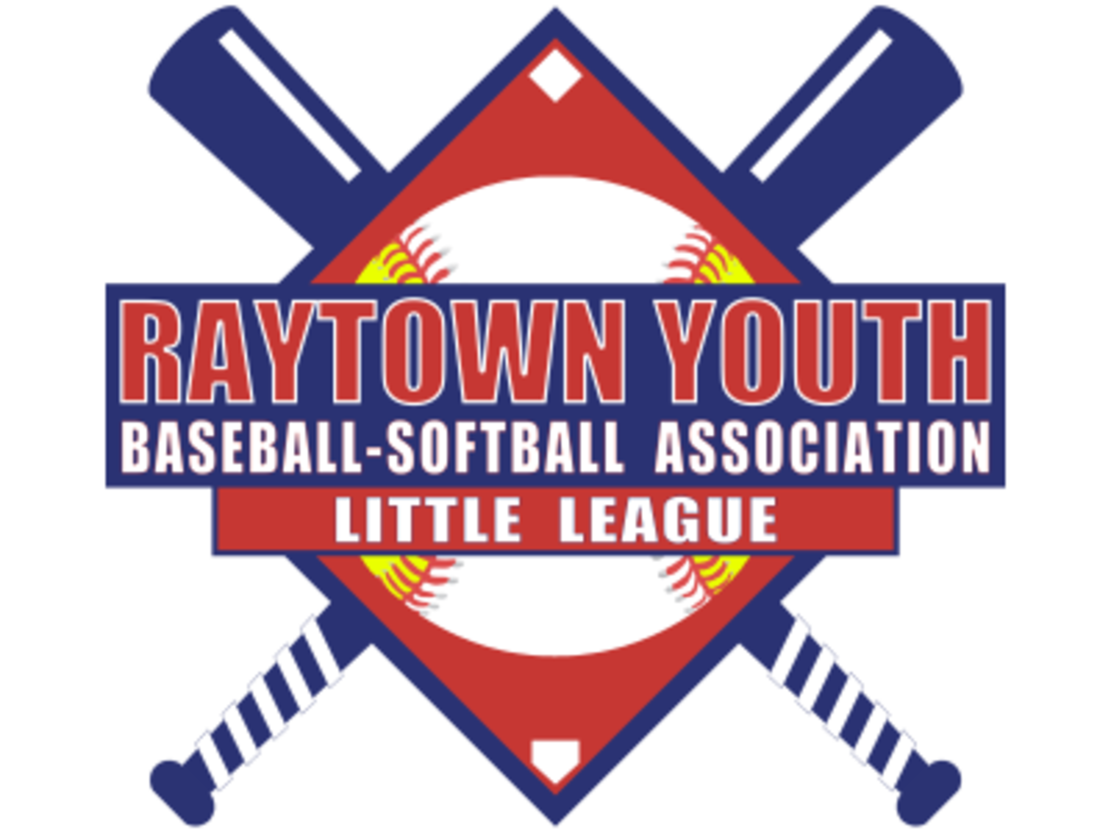 Raytown Youth Baseball-Softball Association logo.