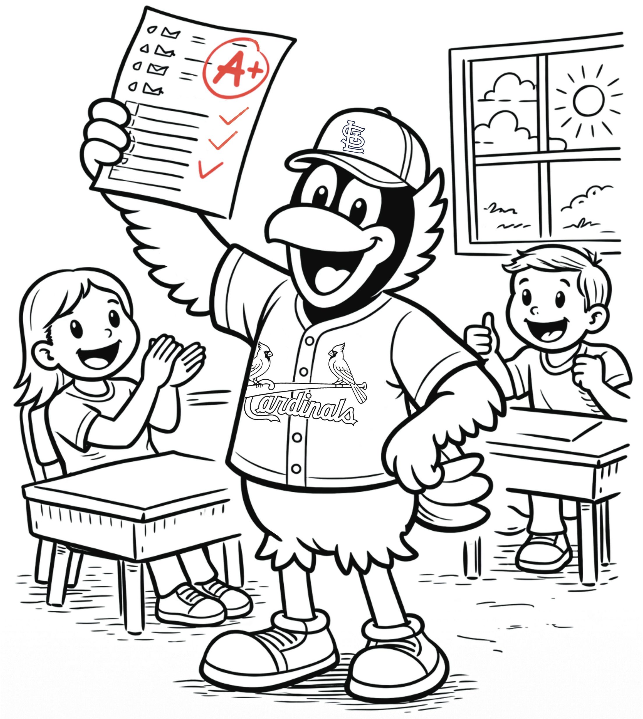 May Coloring Page