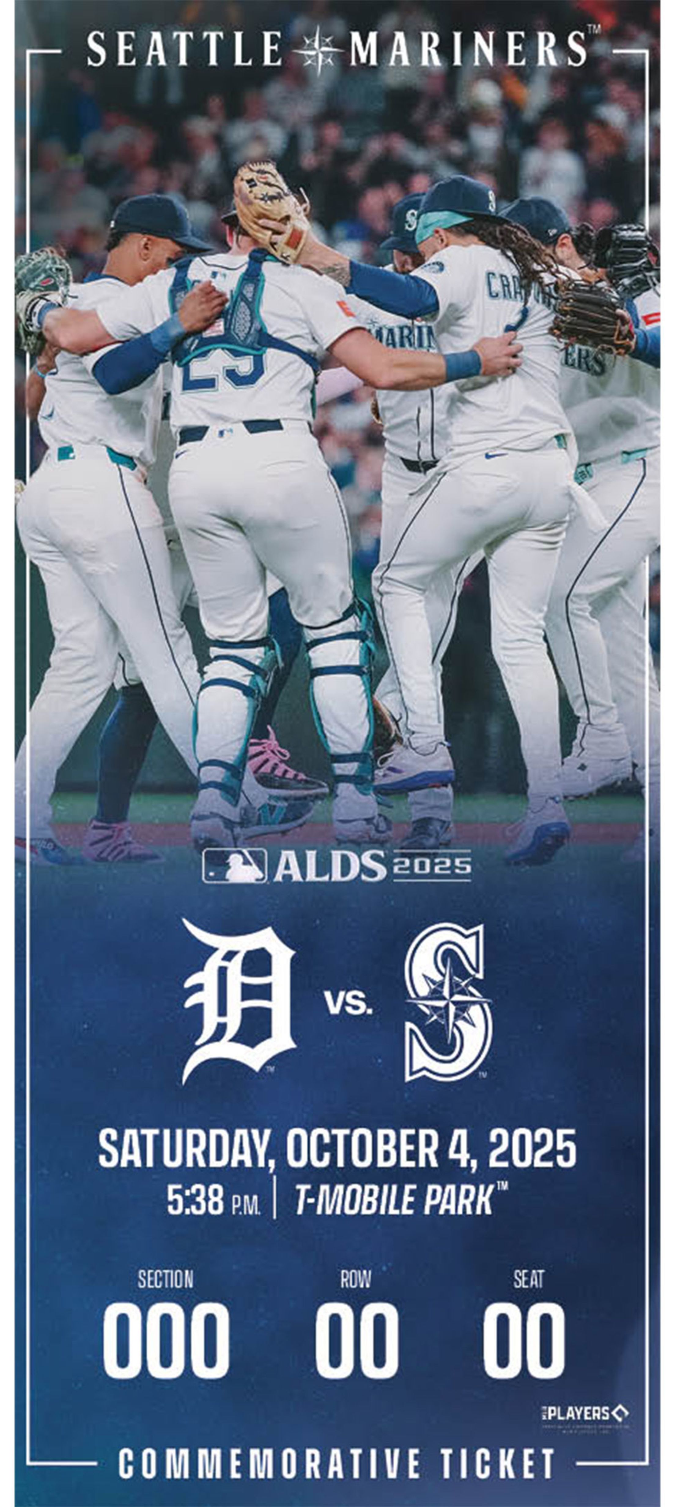 Commemorative Ticket: ALDS 2025 Dance