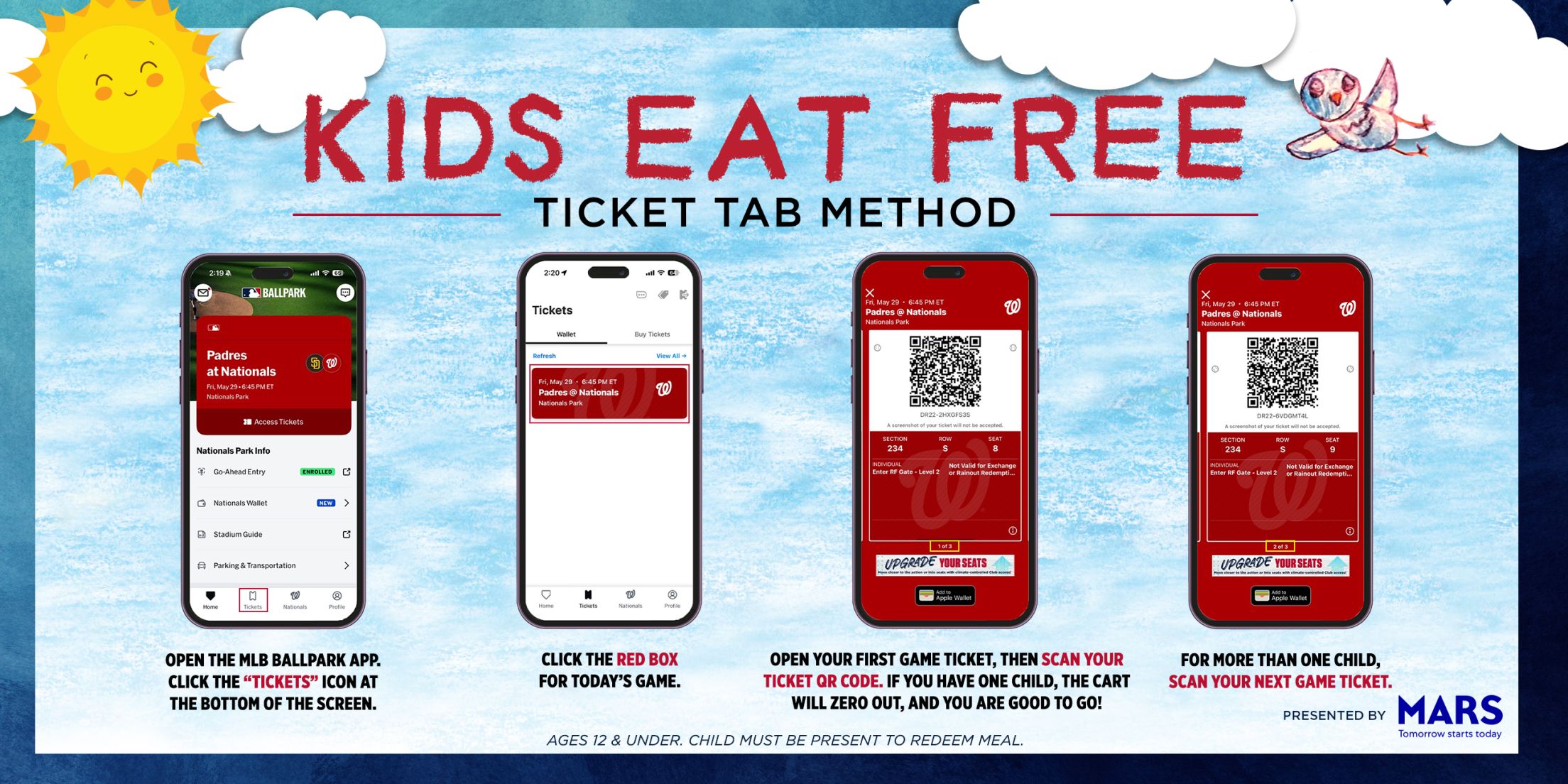Ticket Tab Method
