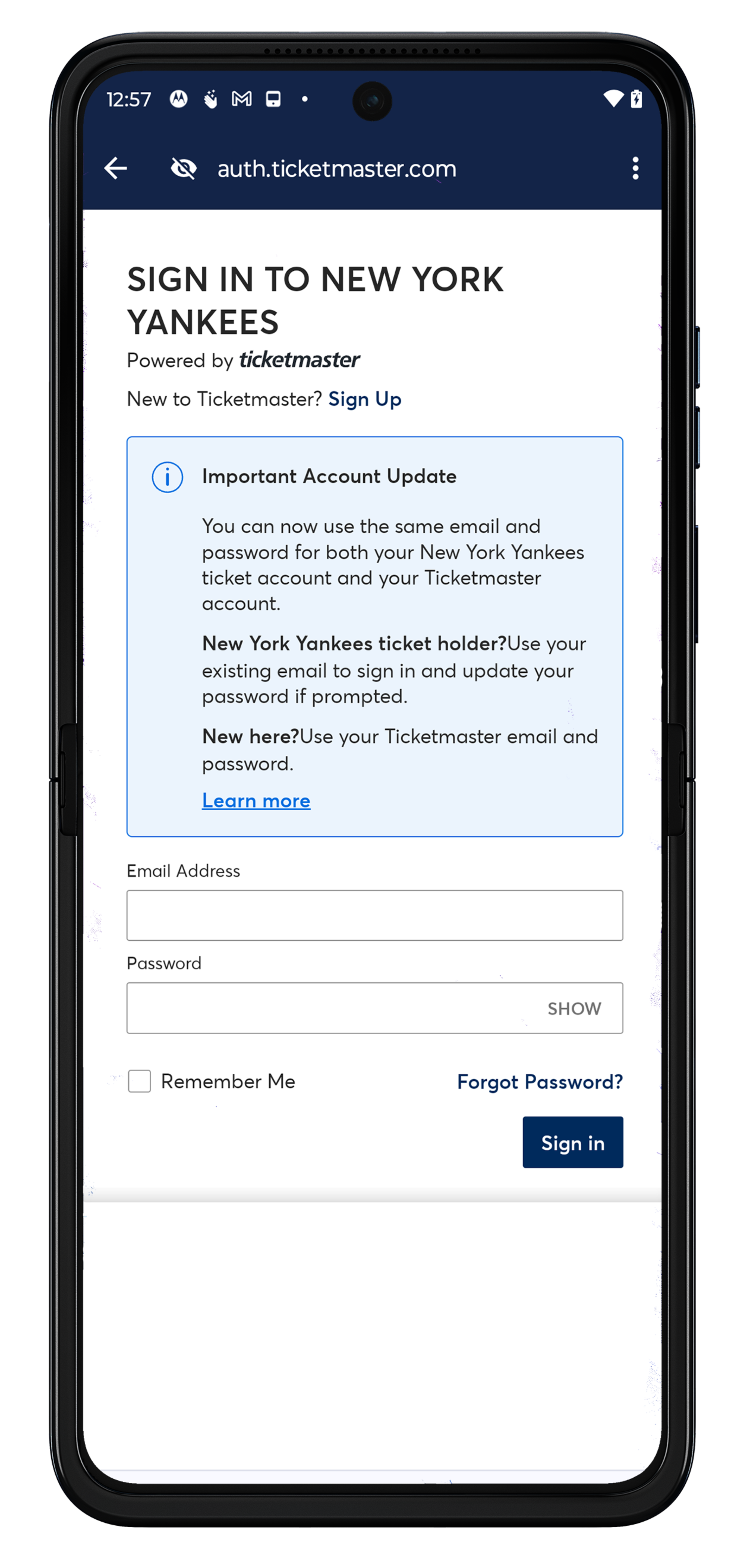 Access and View Tickets - Step 2