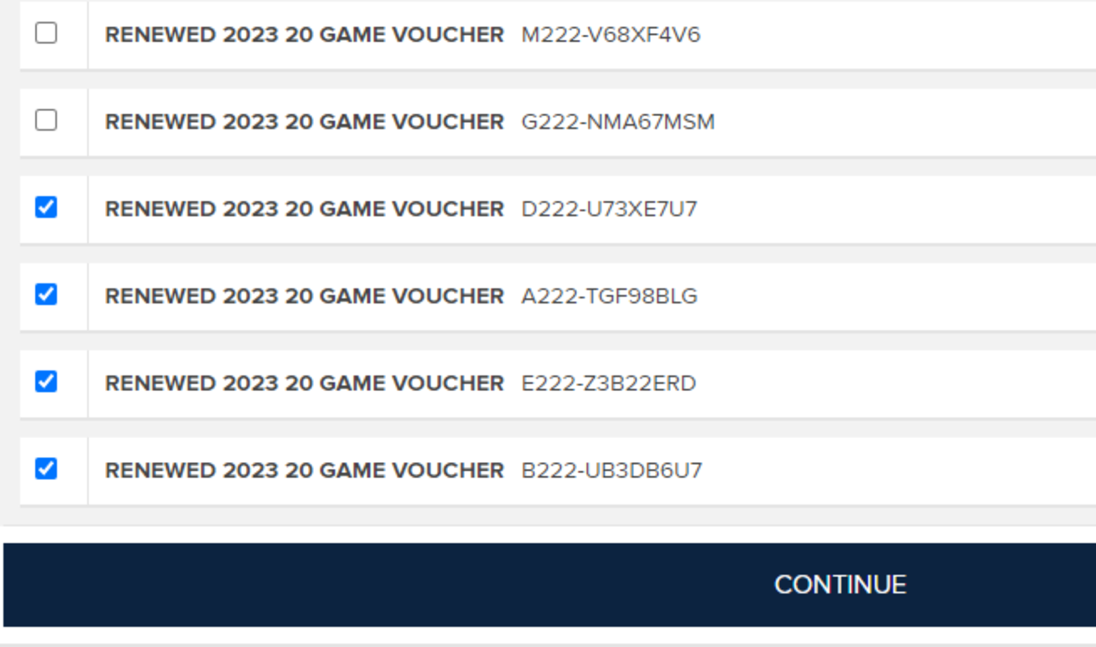 Flex Redemption: Desktop, Step 3