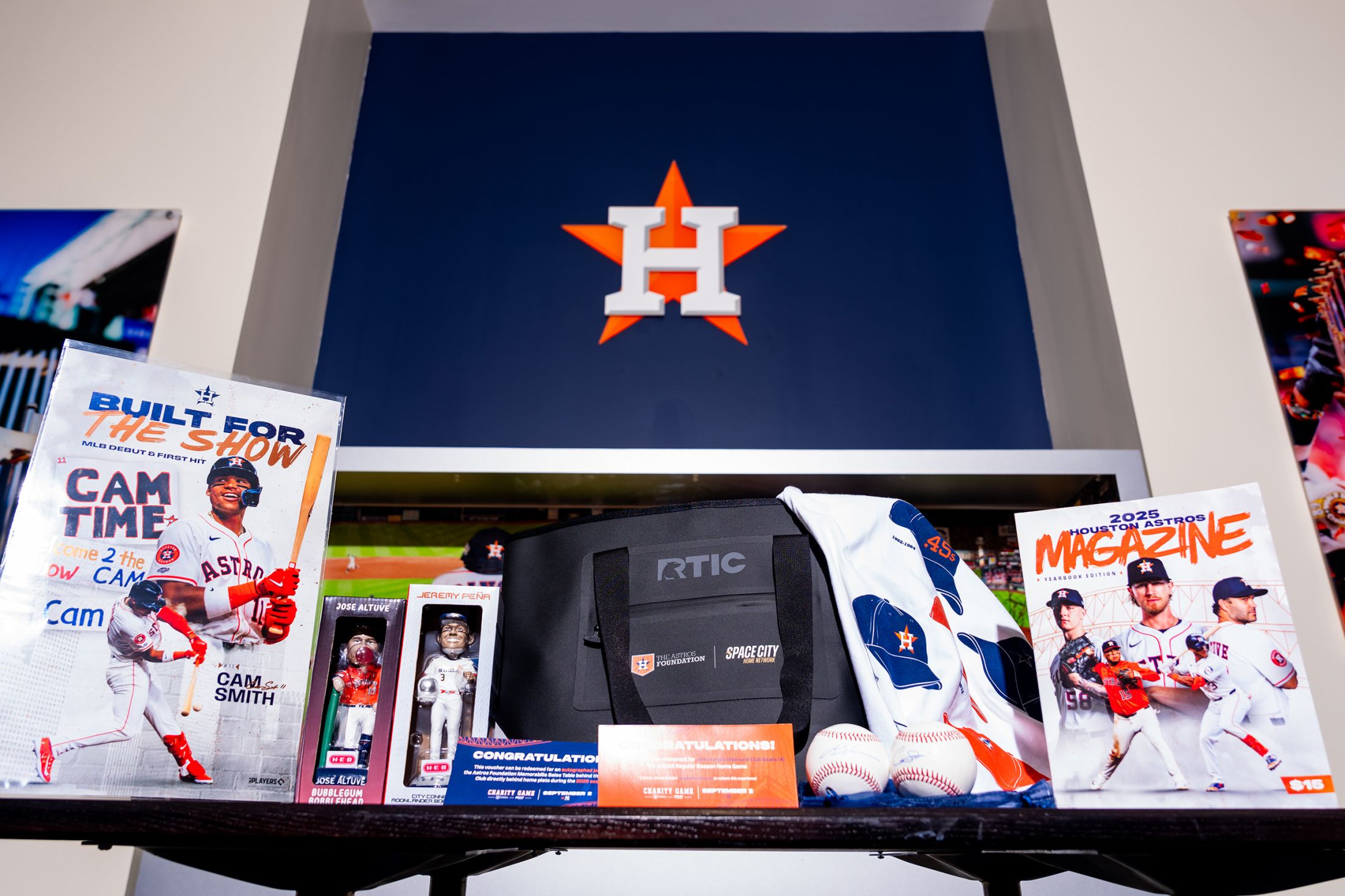 Past and Future Astros Stars Charity Bag