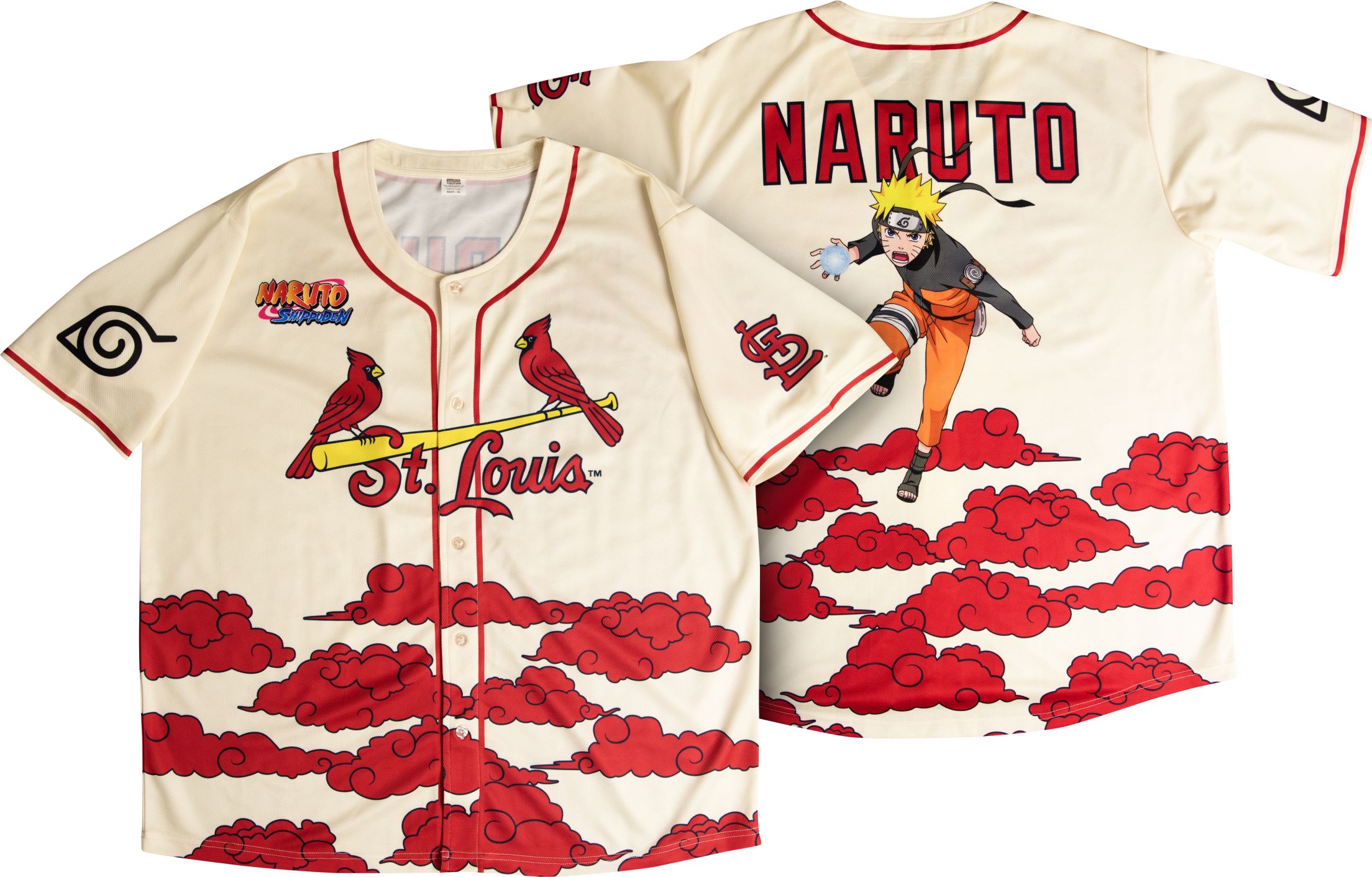 NARUTO themed Cardinals Jersey