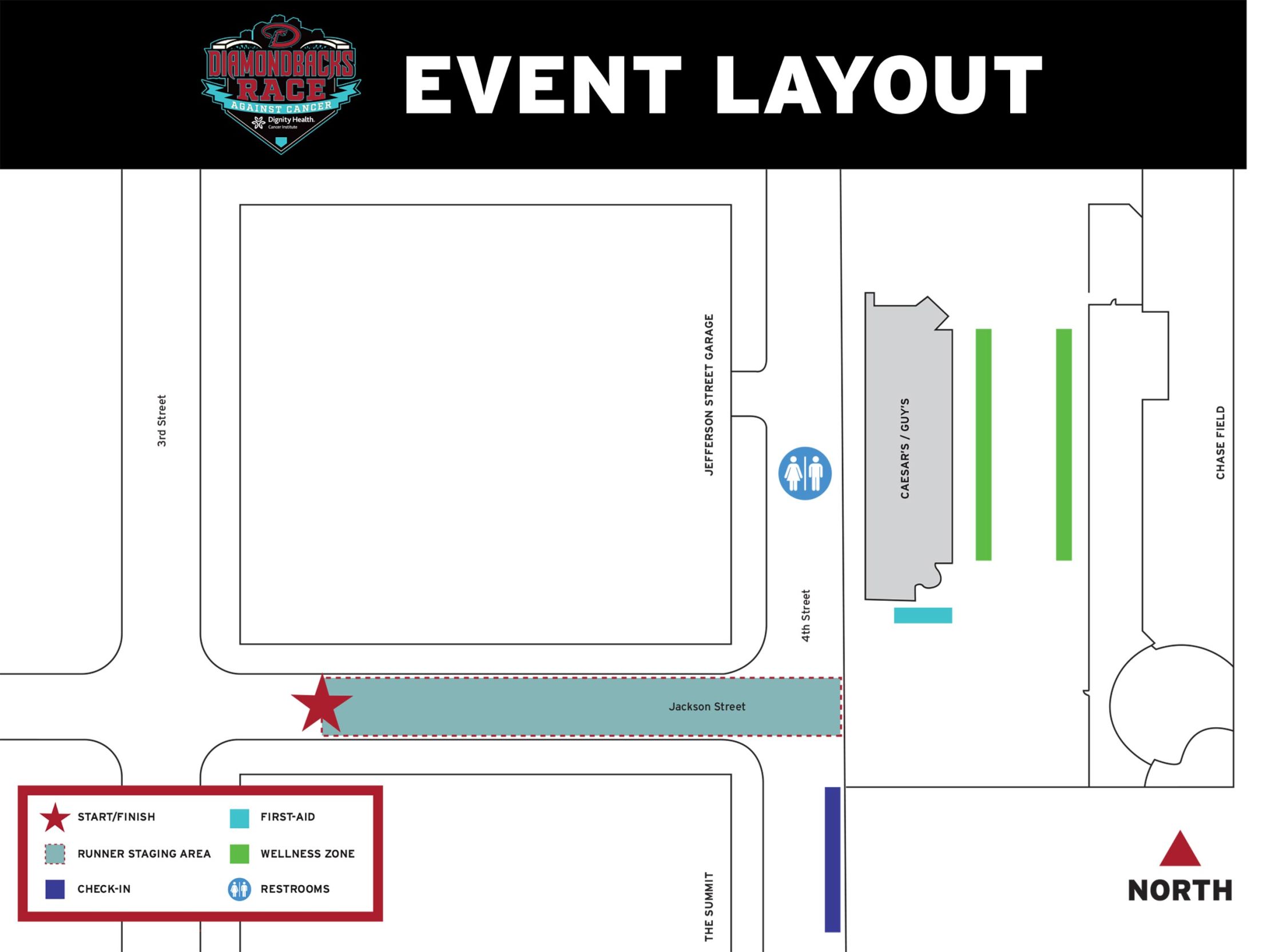 Event Layout - Race Against Cancer